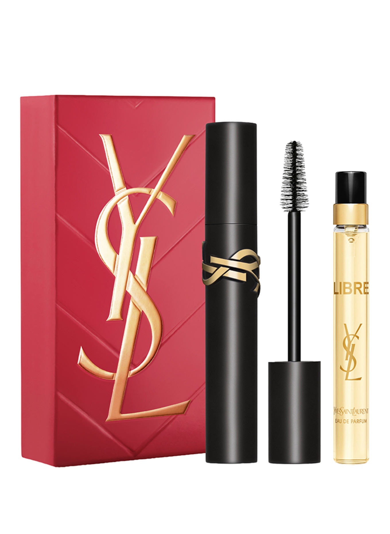 YVES SAINT LAURENT BEAUTÉ LASH CLASH + LIBRE SET