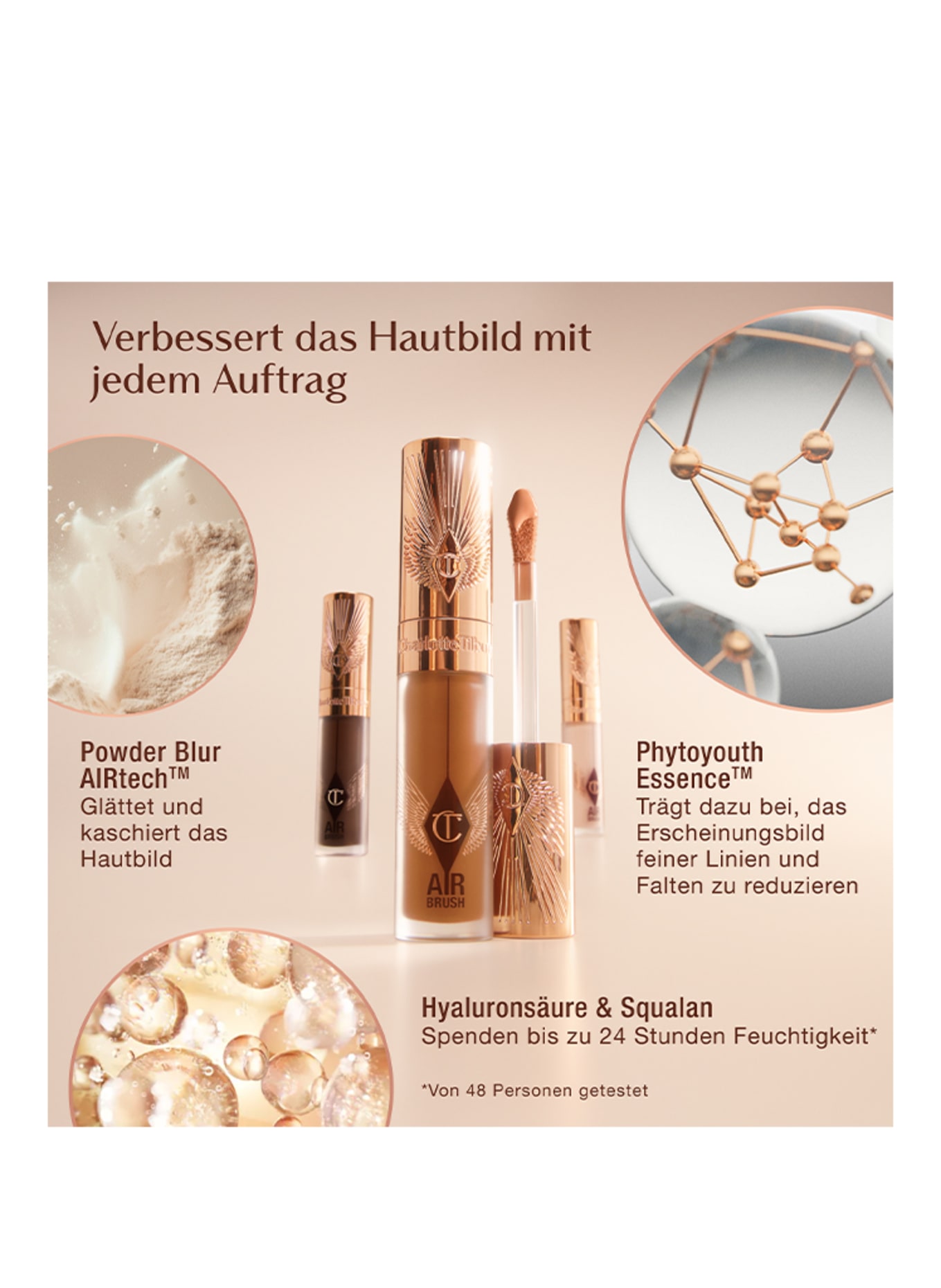 Charlotte Tilbury AIRBRUSH FLAWLESS BLUR CONCEALER: 3 FAIR