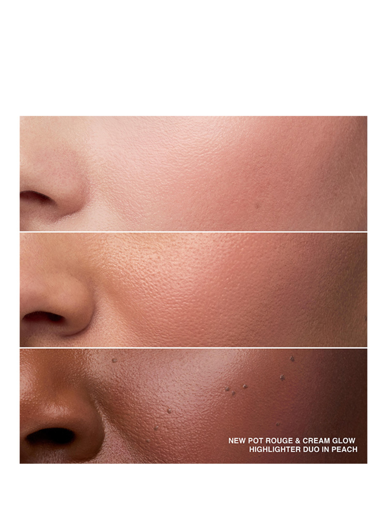 BOBBI BROWN CREAM GLOW HIGHLIGHTER + POT ROUGE DUO: PEACH DUO