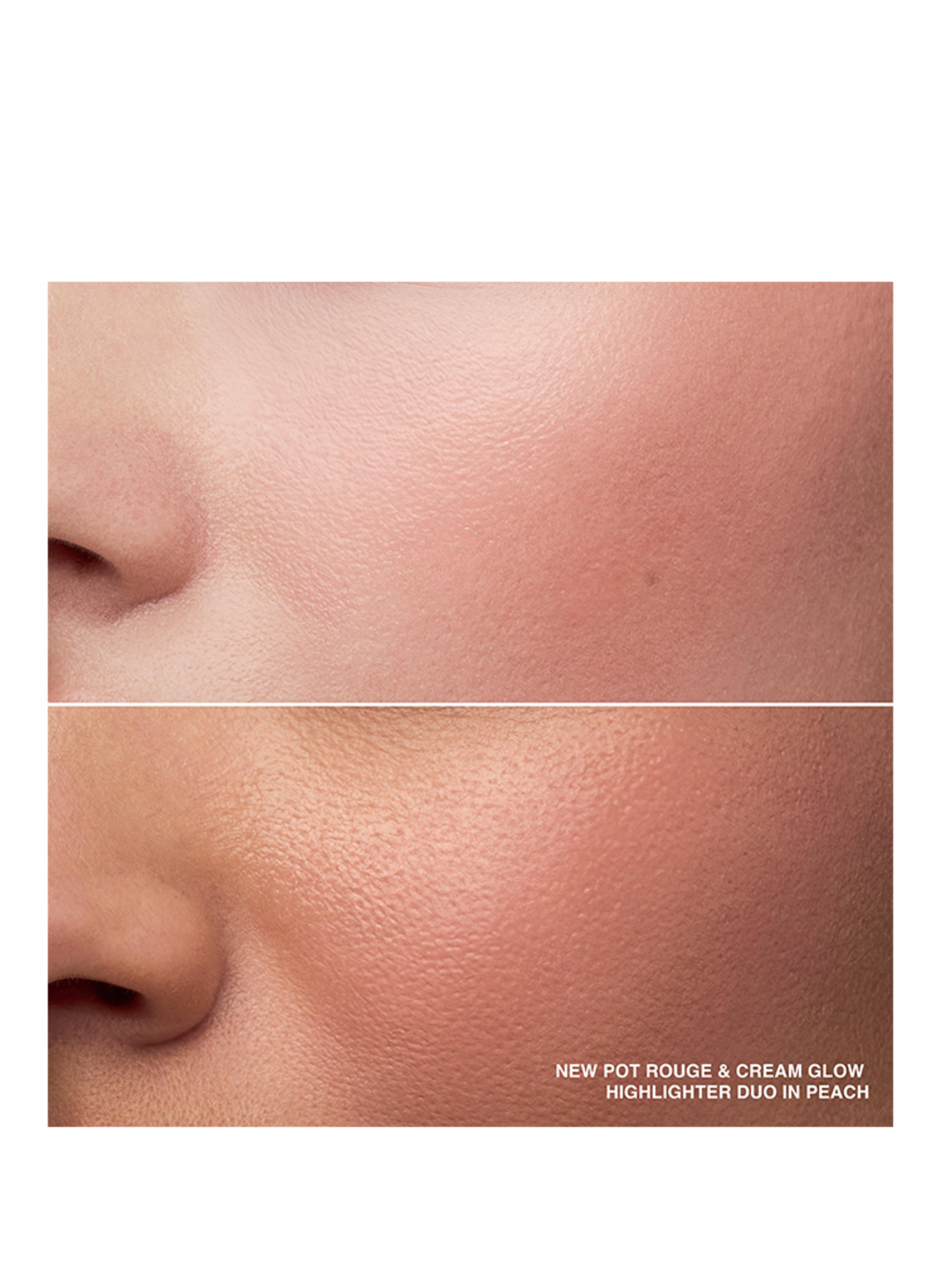 BOBBI BROWN CREAM GLOW HIGHLIGHTER + POT ROUGE DUO: PEACH DUO