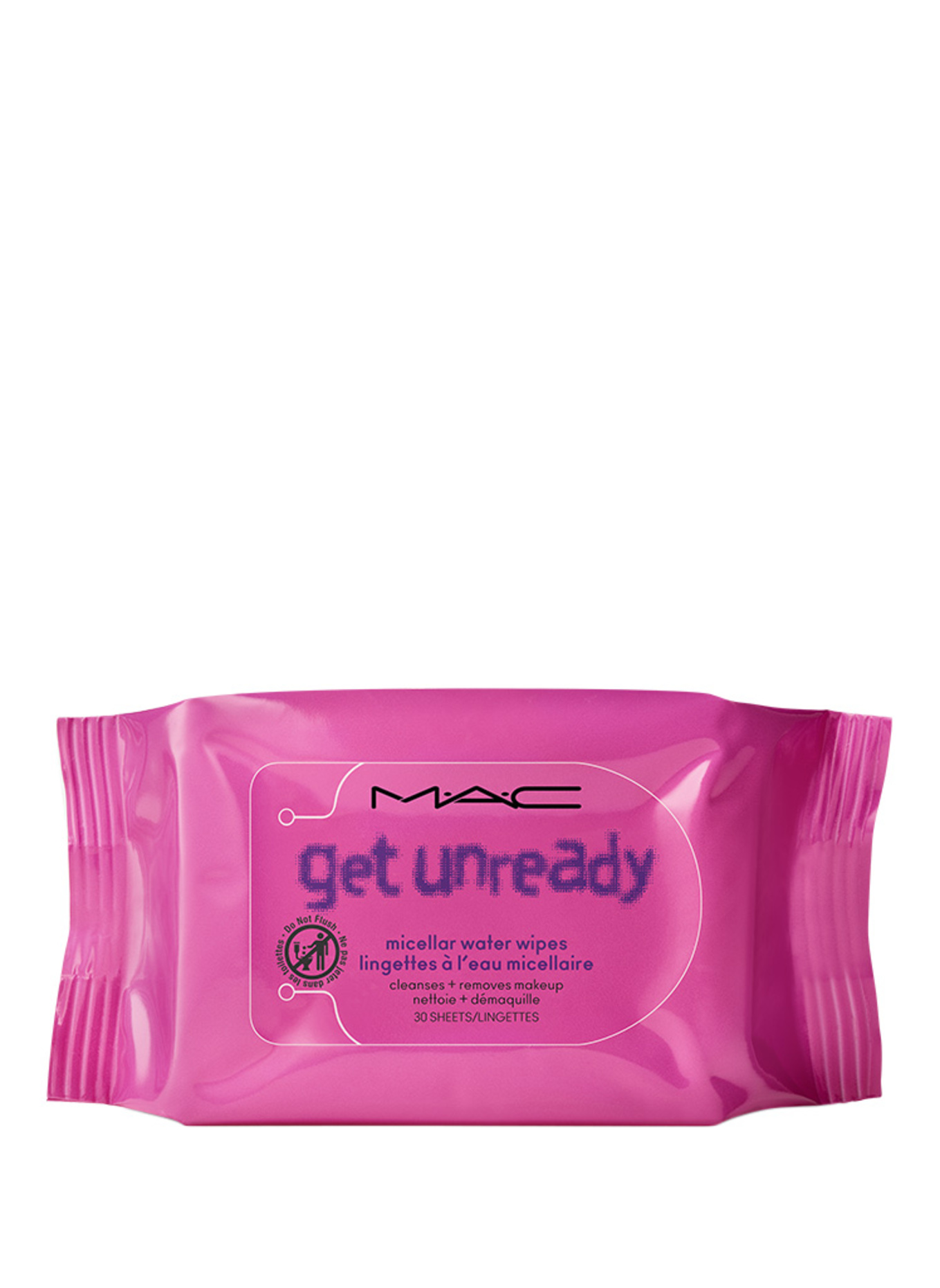 M.A.C GET UNREADY MICELLAR WATER WIPES