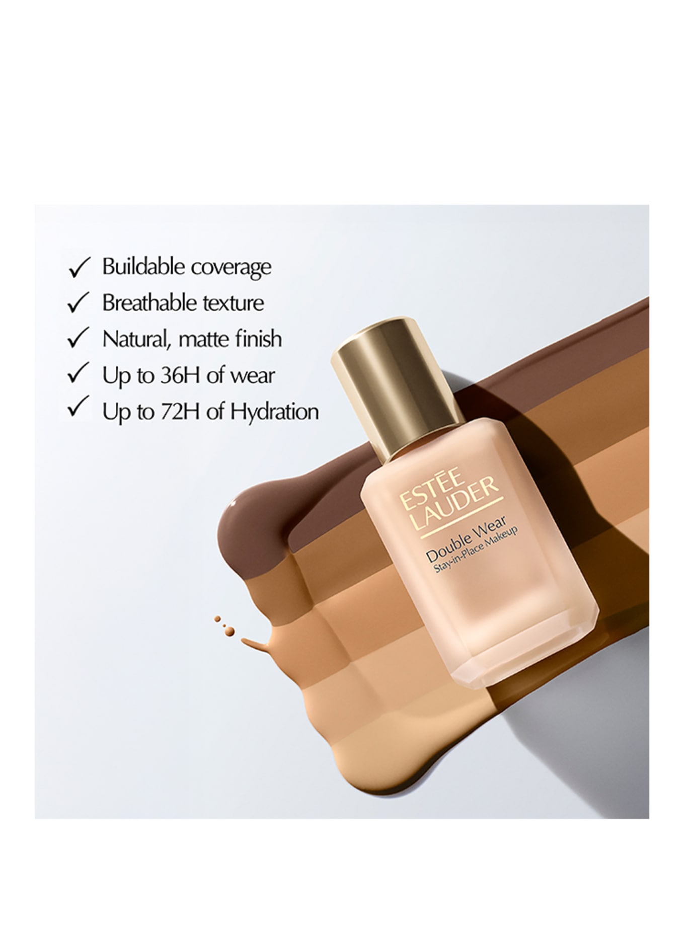 ESTÉE LAUDER DOUBLE WEAR STAY-IN-PLACE MAKEUP SPF10: 3C0 COOL CRÈME