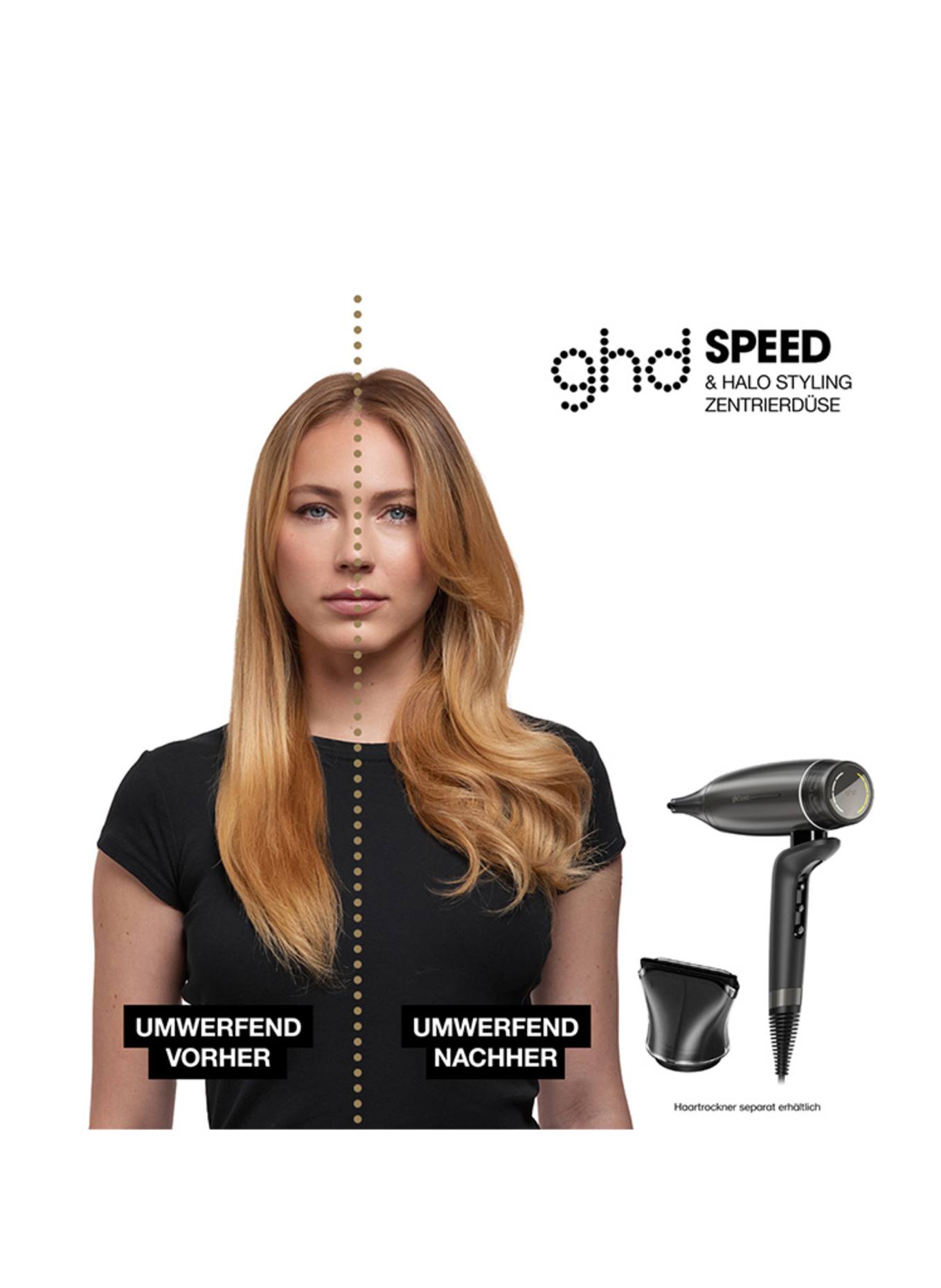 ghd BUSE DE CENTRAGE HALO STYLING - NOIR