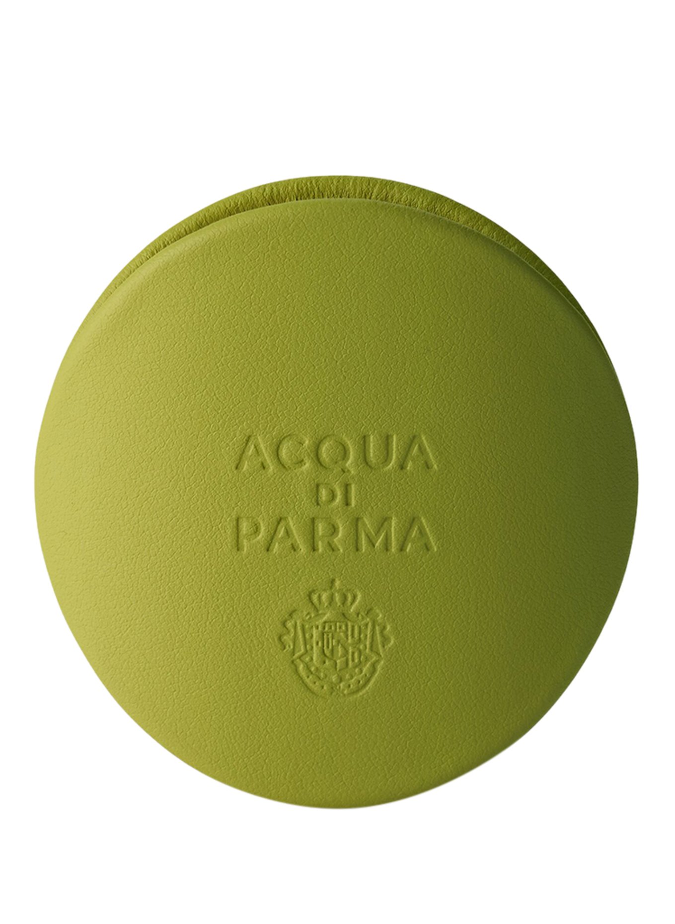ACQUA DI PARMA CAR DIFFUSER - LEATHER CASE: JUNGLE GREEN