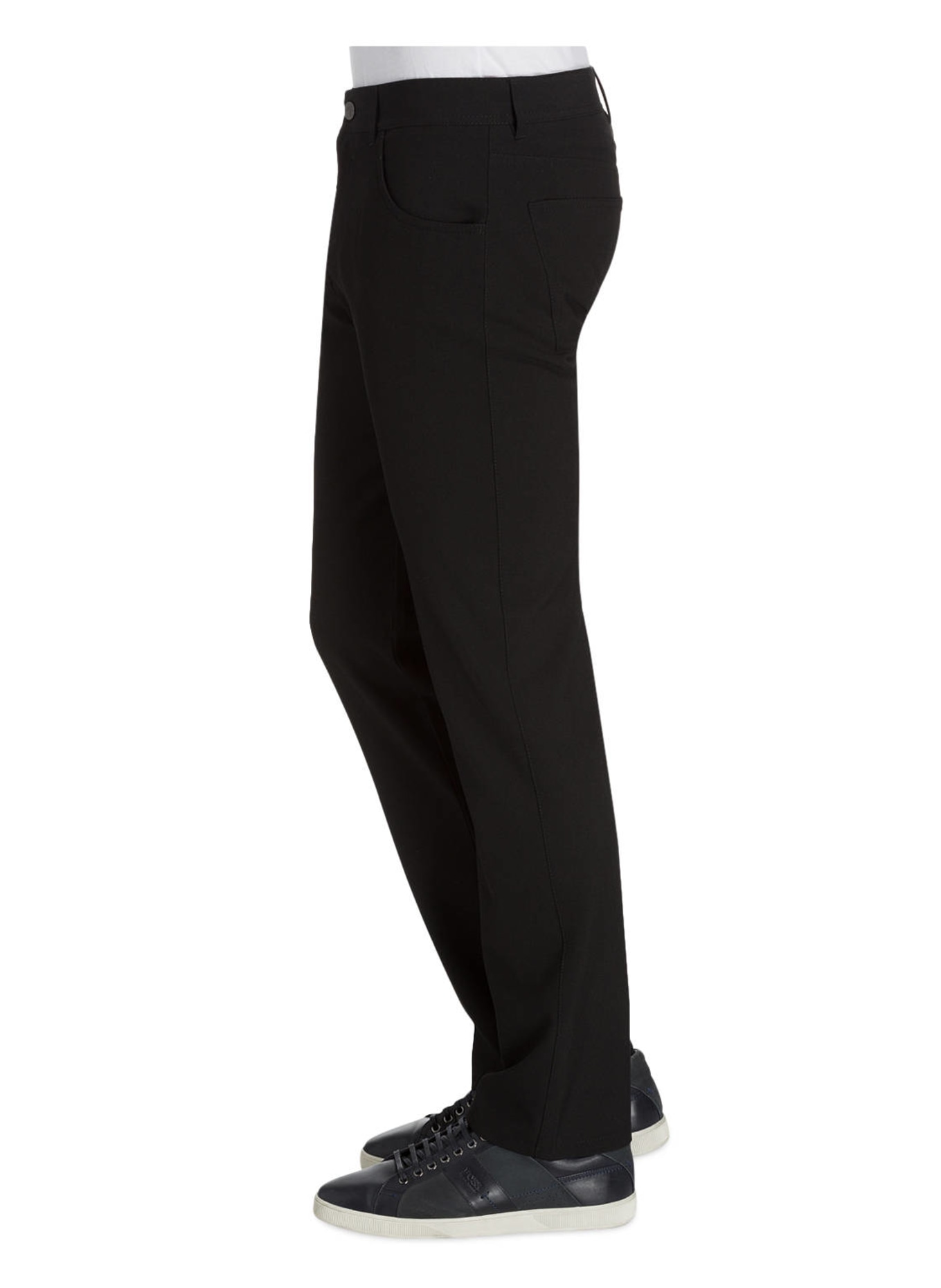 ALBERTO Spodnie STONE CERAMICA® modern fit, Kolor: CZARNY (Obrazek 4)