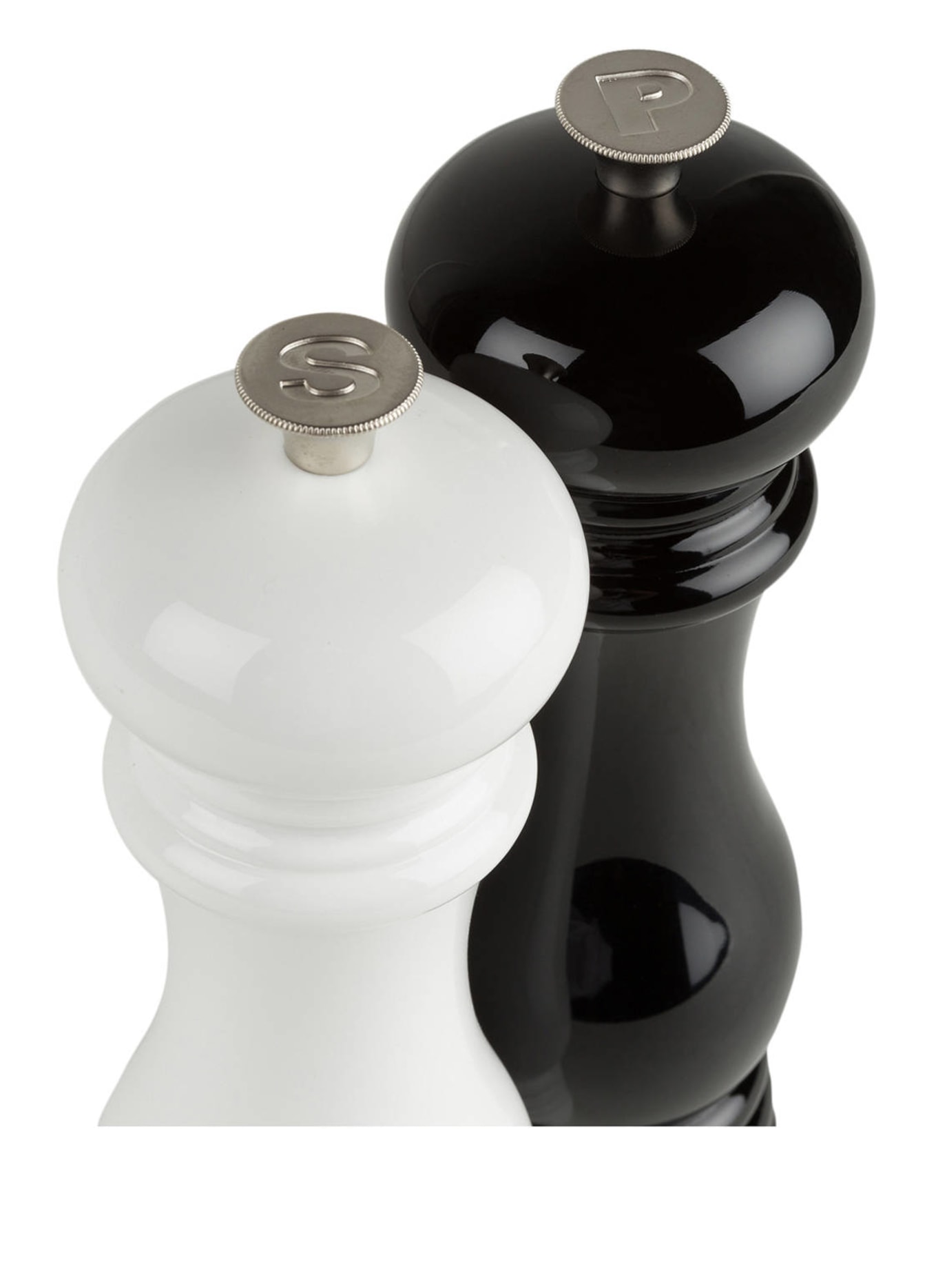 LE CREUSET Mühlen-Set: SCHWARZ/ WEISS GLÄNZEND