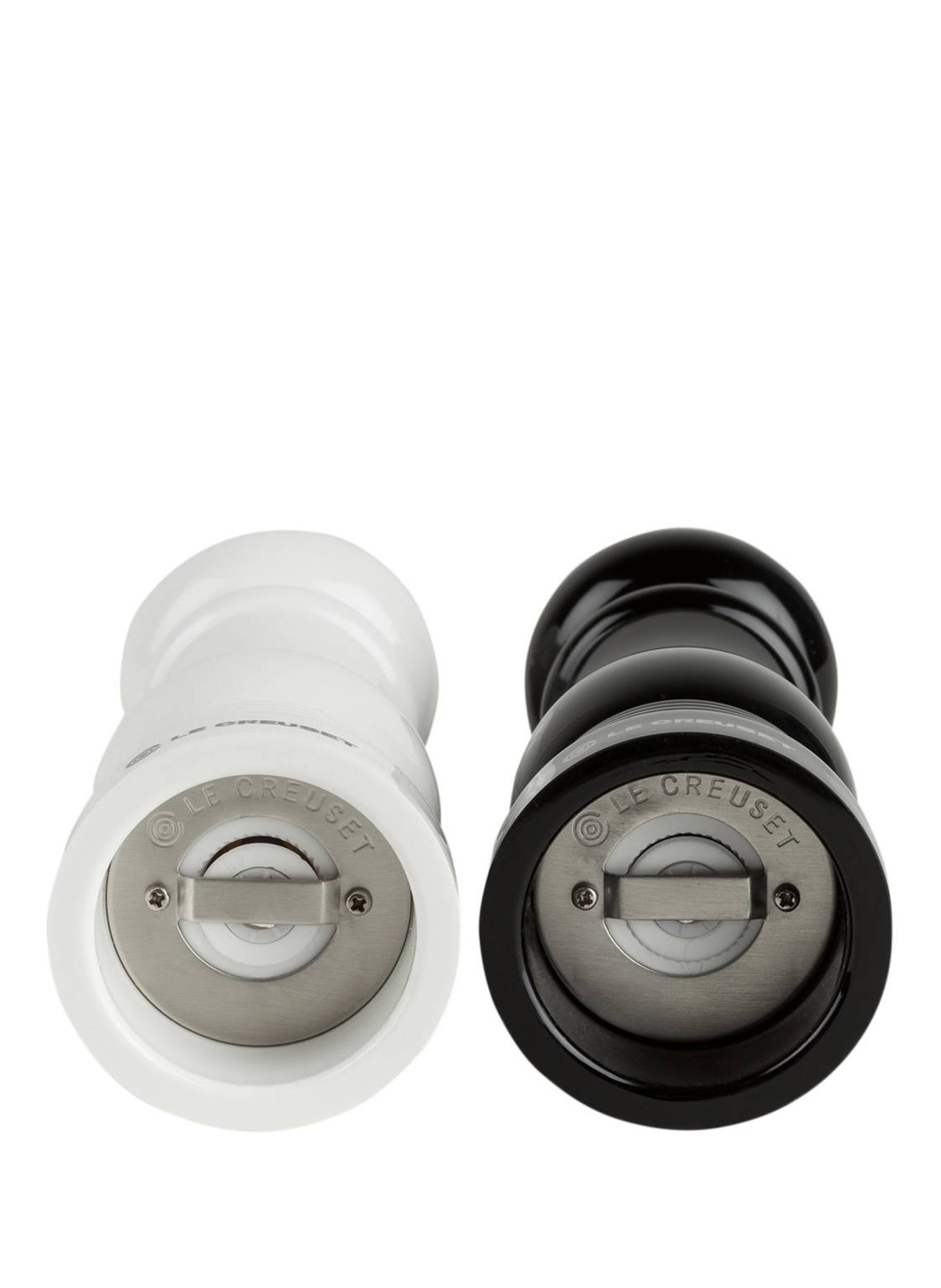 LE CREUSET Mühlen-Set: SCHWARZ/ WEISS GLÄNZEND