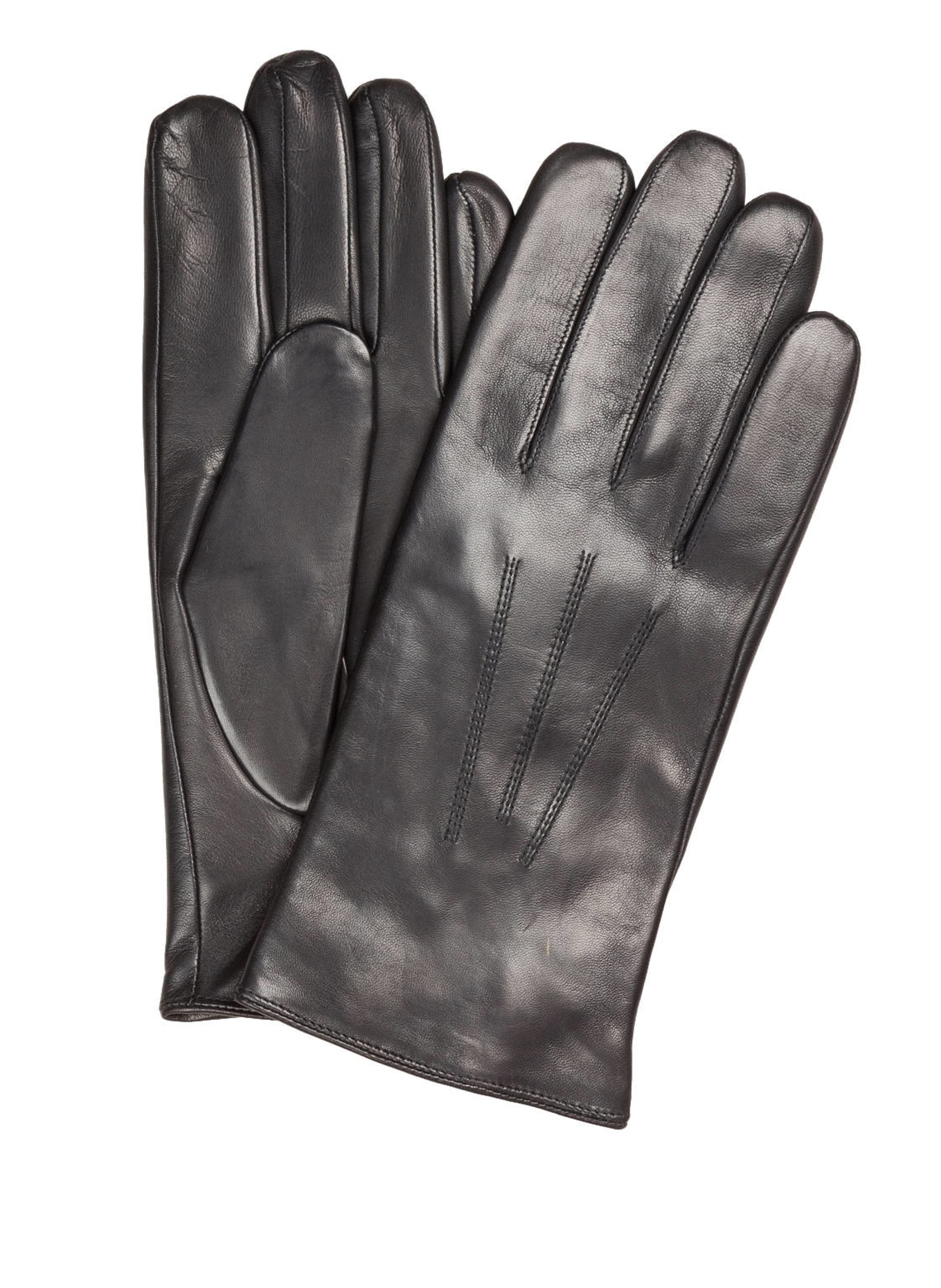 ROECKL Skórzane rękawiczki KLASSIKER, Kolor: CZARNY (Obrazek 1)