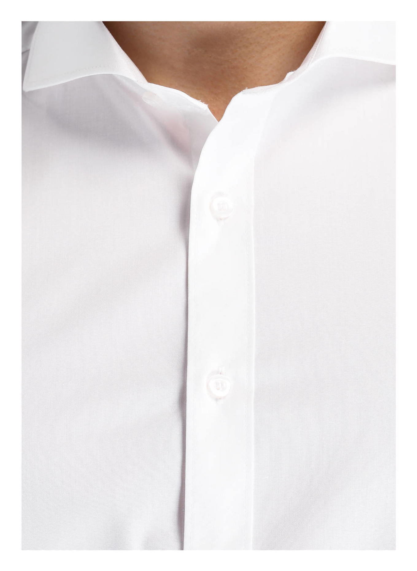 OLYMP Hemd Level Five body fit mit Umschlagmanschette: OFFWHITE