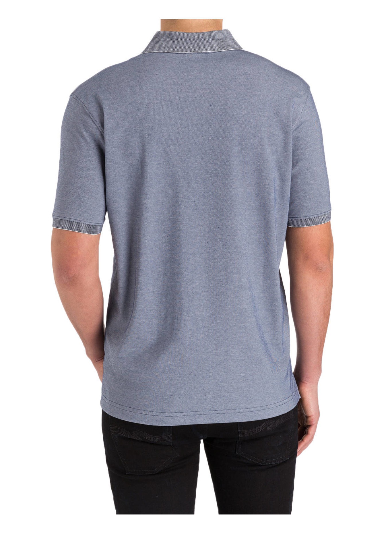 RAGMAN Piqué-Poloshirt , Farbe: GRAUBLAU (Bild 3)