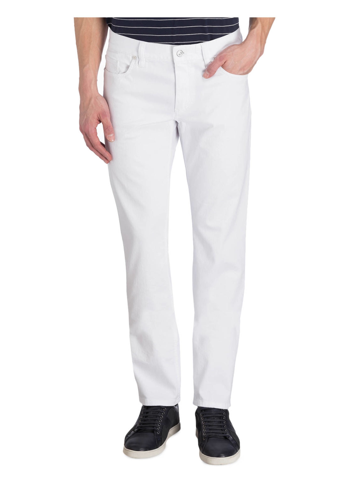 ALBERTO Jeans PIPE Regular Fit, Farbe: 100 WHITE (Bild 2)