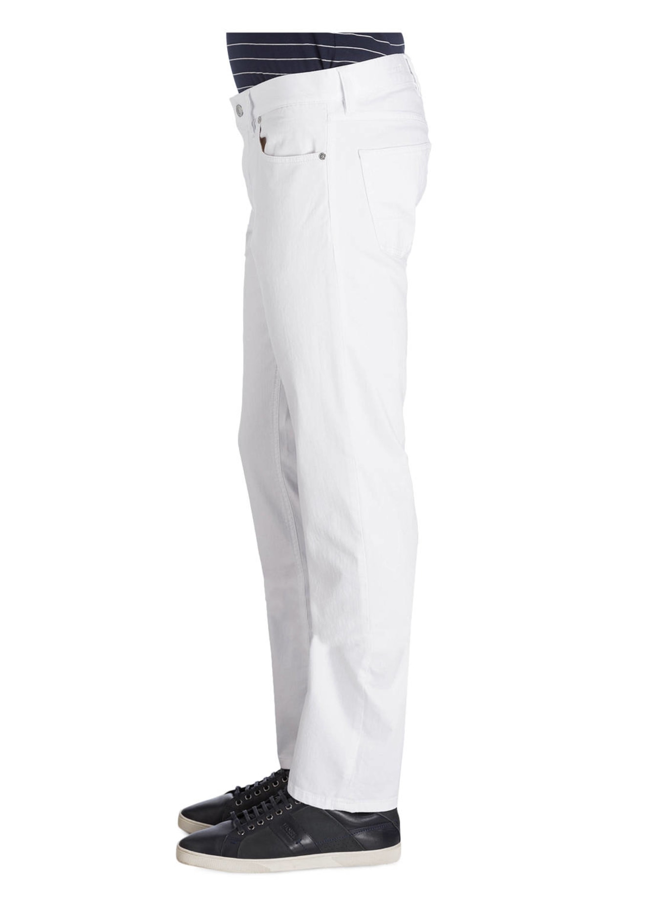 ALBERTO Jeans PIPE Regular Fit, Farbe: 100 WHITE (Bild 4)