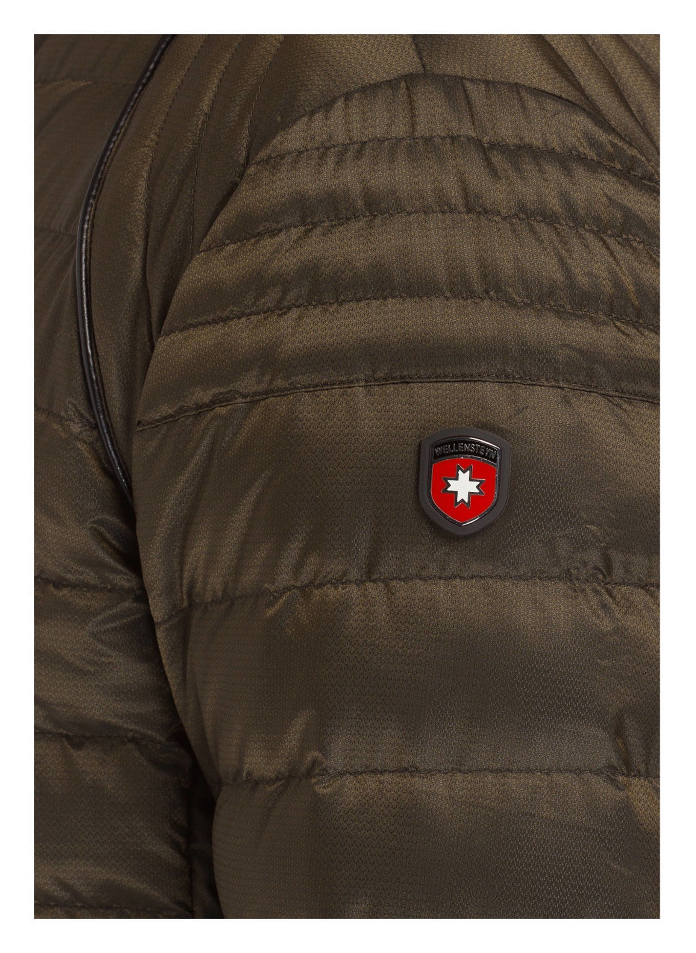 WELLENSTEYN Quilted jacket MOL, Color: DARK GREEN (Image 5)