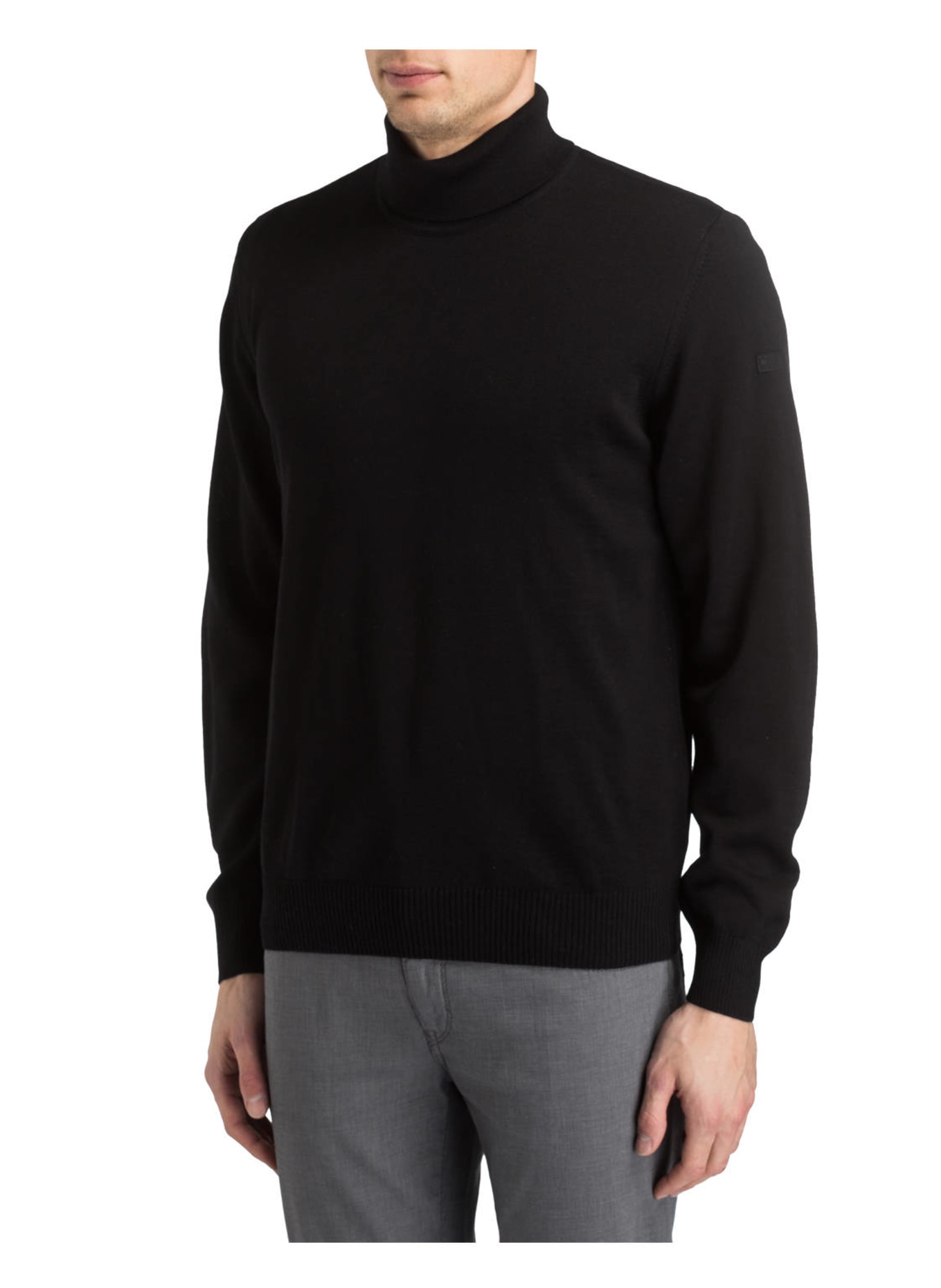 MAERZ MUENCHEN Turtleneck sweater, Color: BLACK (Image 2)