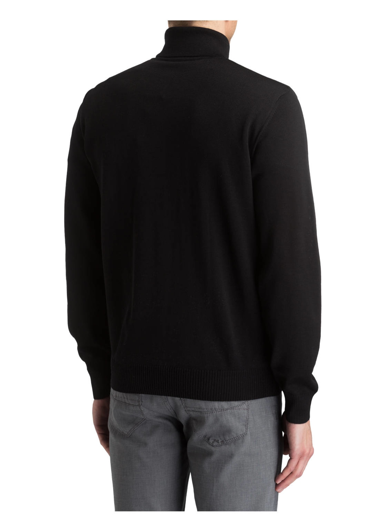 MAERZ MUENCHEN Rollkragenpullover, Farbe: SCHWARZ (Bild 3)