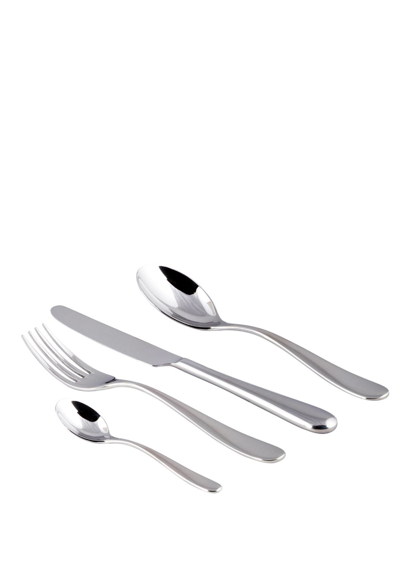 ALESSI 24-tlg. Besteckset NUOVO MILANO: SILBER