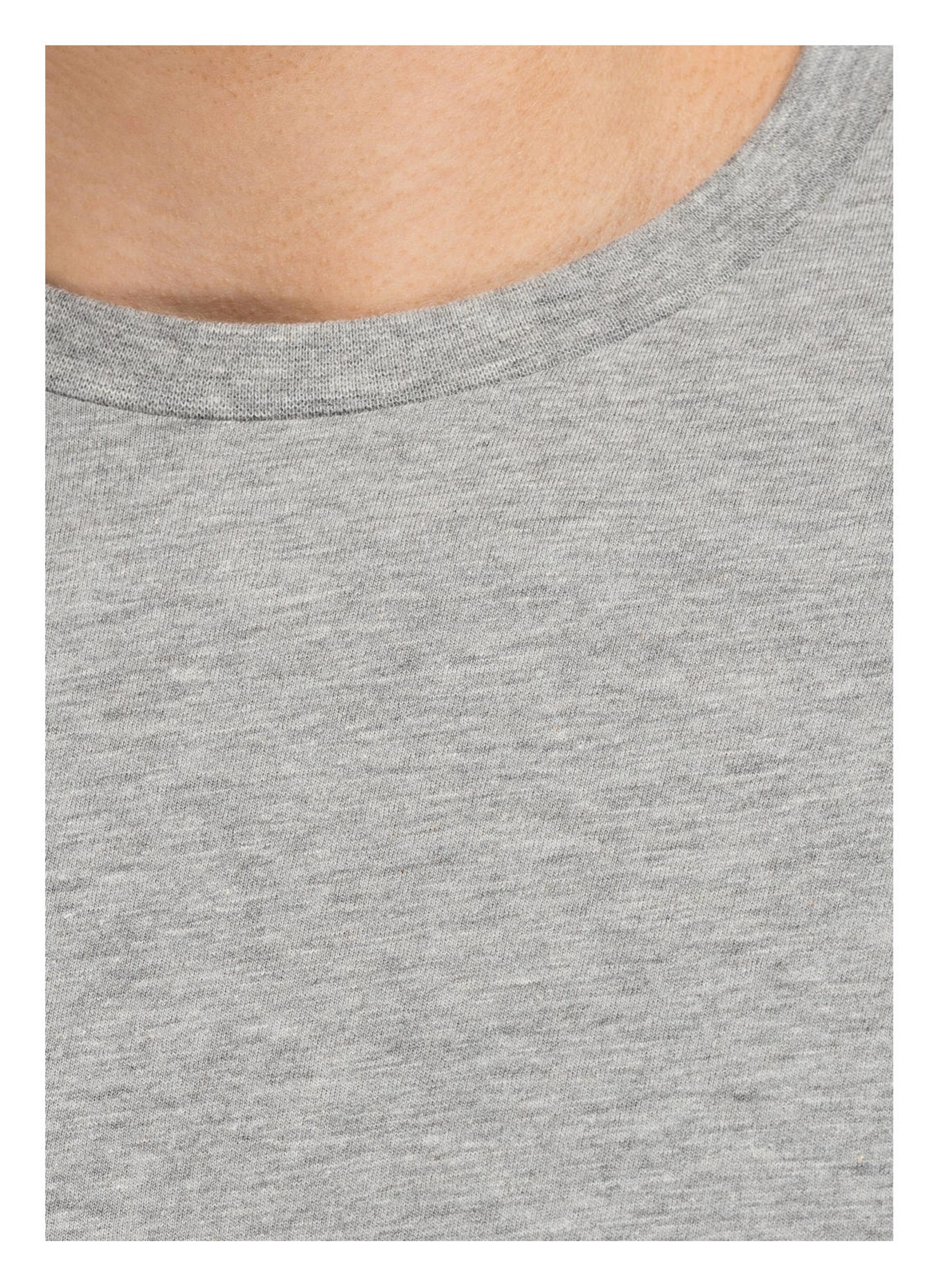 RAGMAN T-shirt regular fit, Kolor: SZARY MELANŻOWY (Obrazek 4)