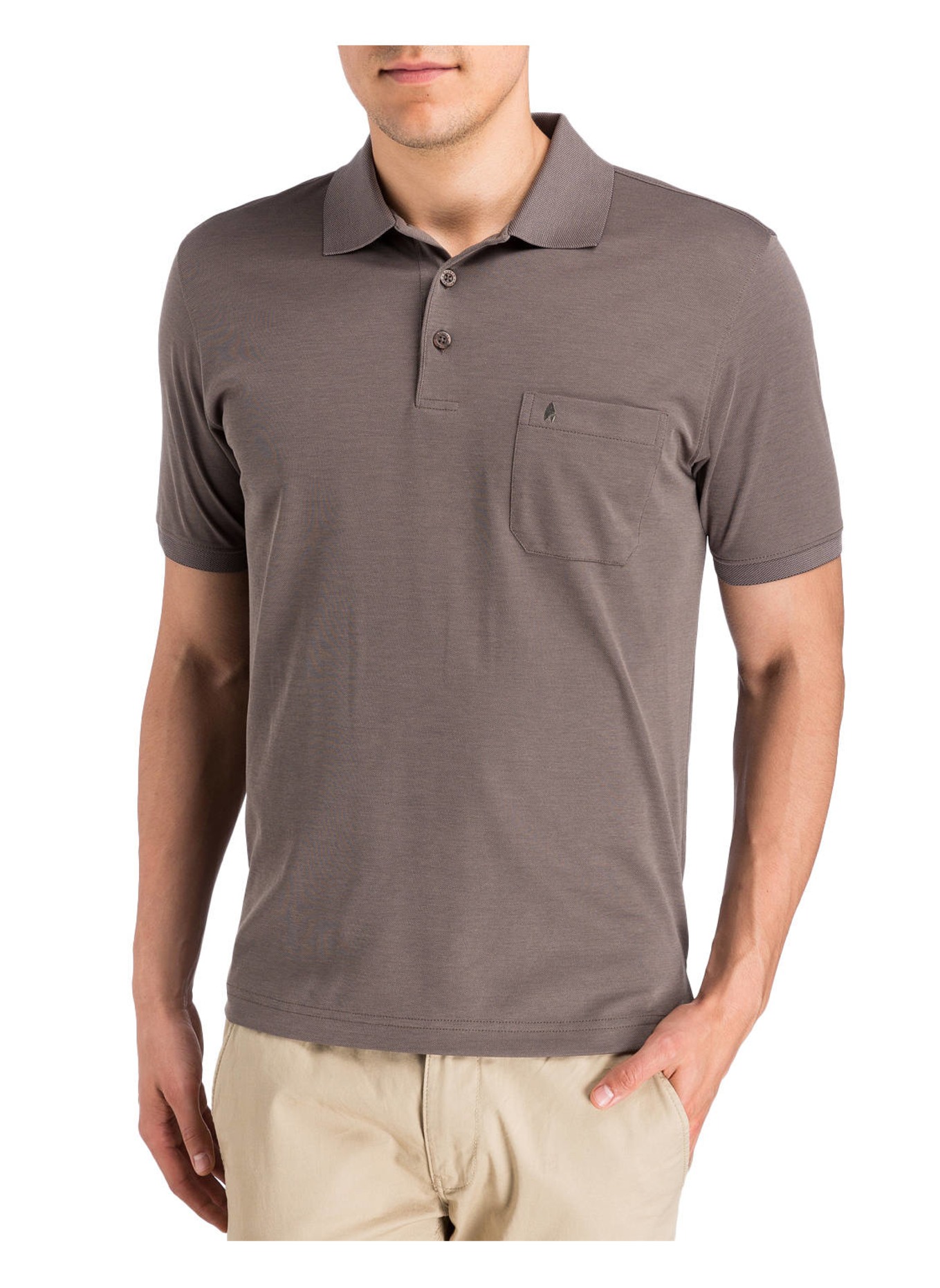 RAGMAN Piqué-Poloshirt , Farbe: SAND (Bild 2)