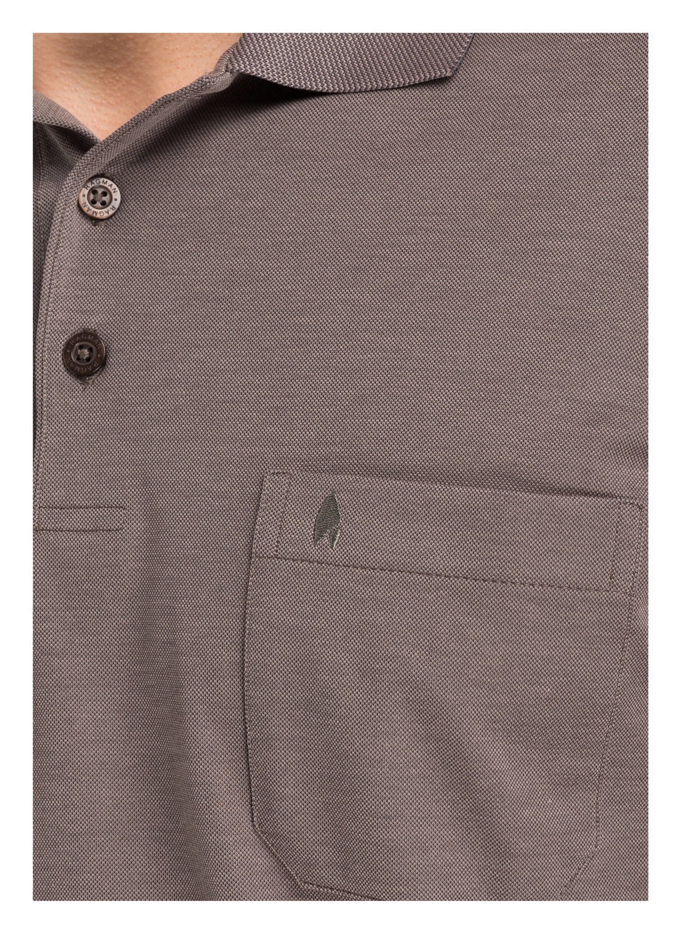 RAGMAN Piqué-Poloshirt , Farbe: SAND (Bild 4)