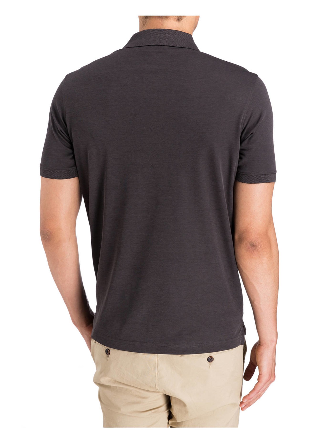 RAGMAN Piqué-Poloshirt , Farbe: ANTHRAZIT (Bild 3)