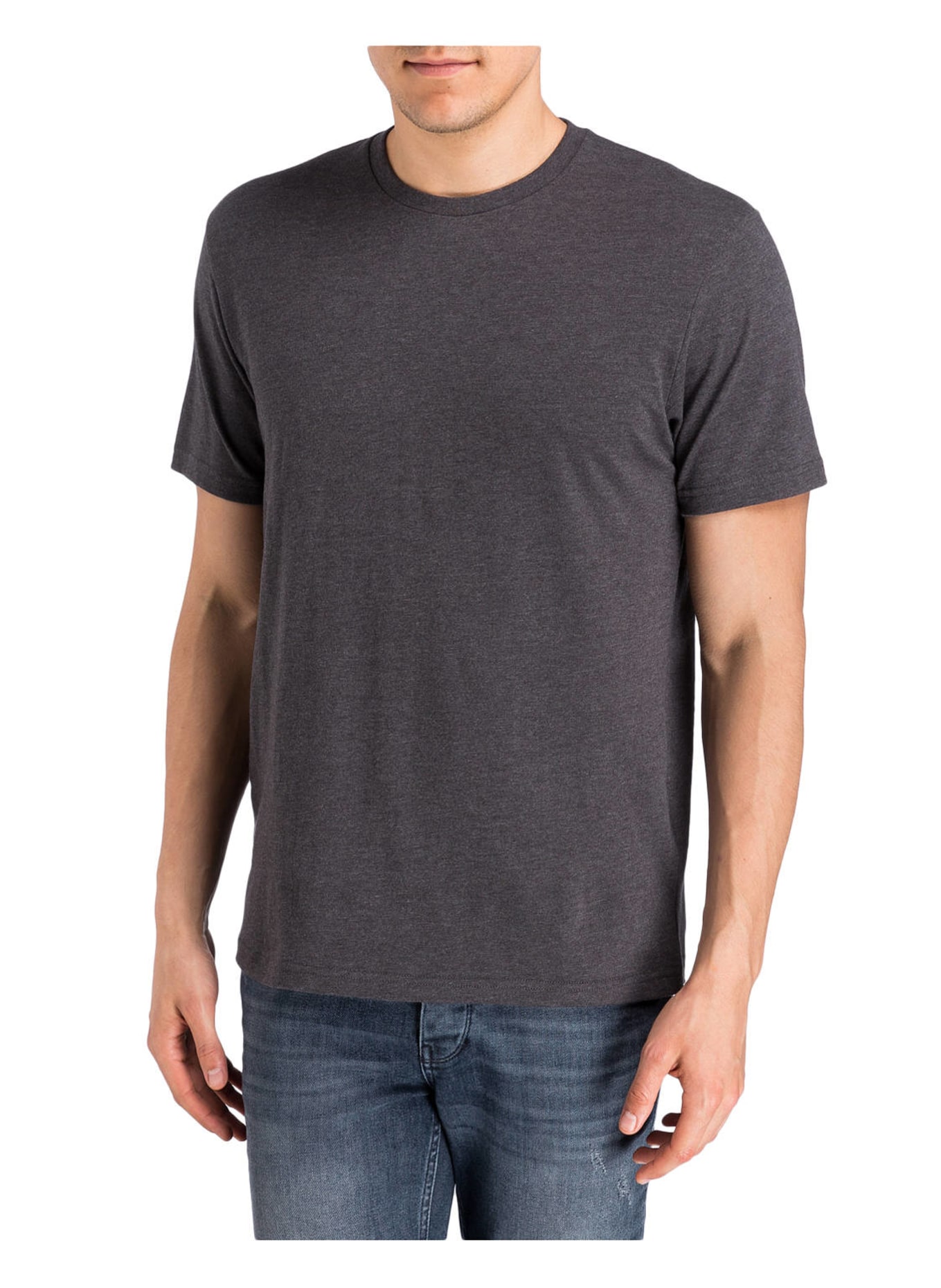 RAGMAN T-shirt regular fit, Color: ANTHRACITE MÉLANGE (Image 2)