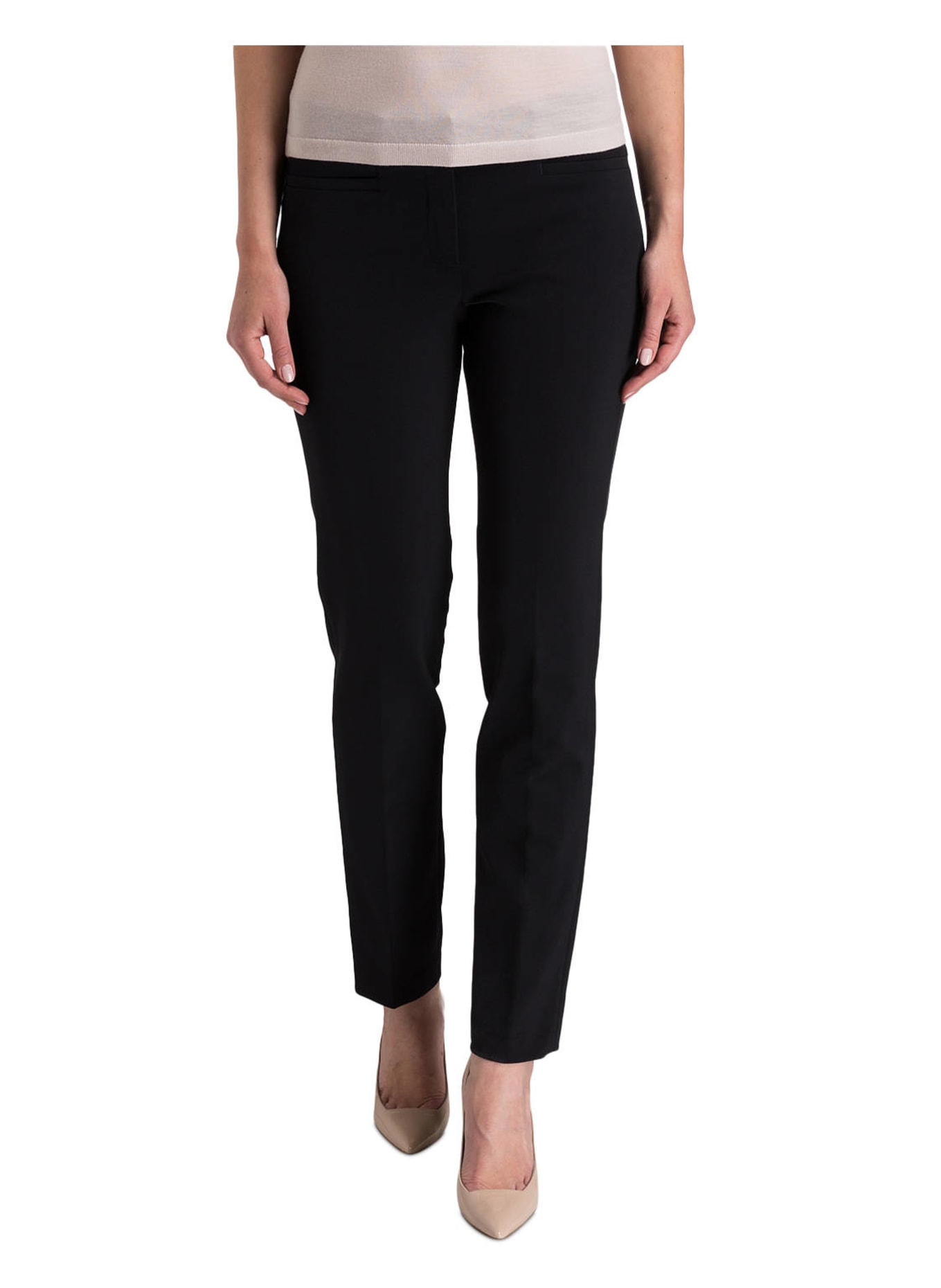 CAMBIO Trousers RENIRA LONG, Color: BLACK (Image 2)