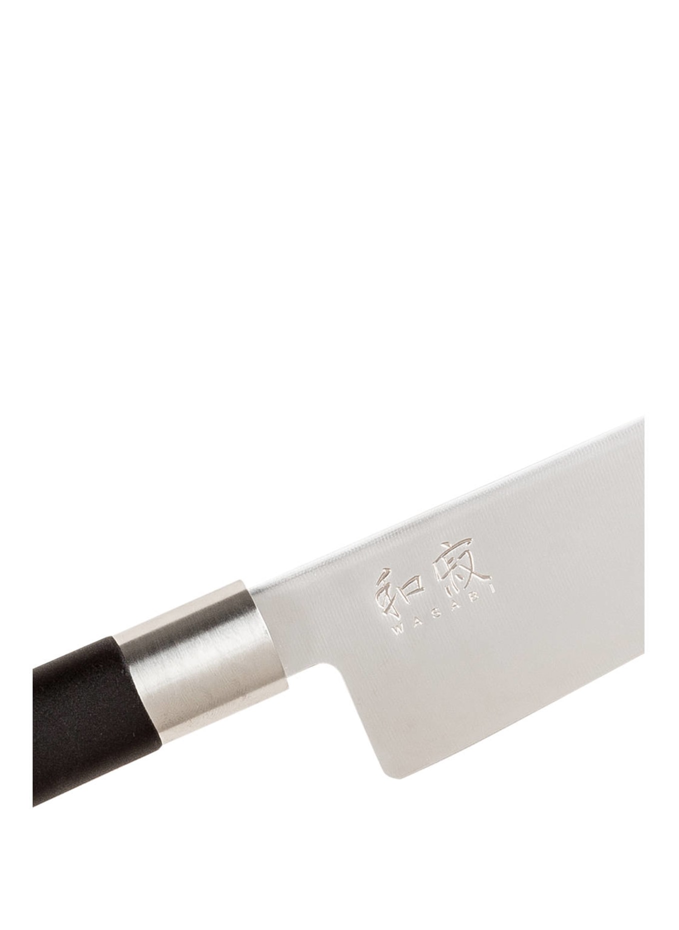 KAI Knife WASABI BLACK 6716S, Color: BLACK/ SILVER (Image 2)