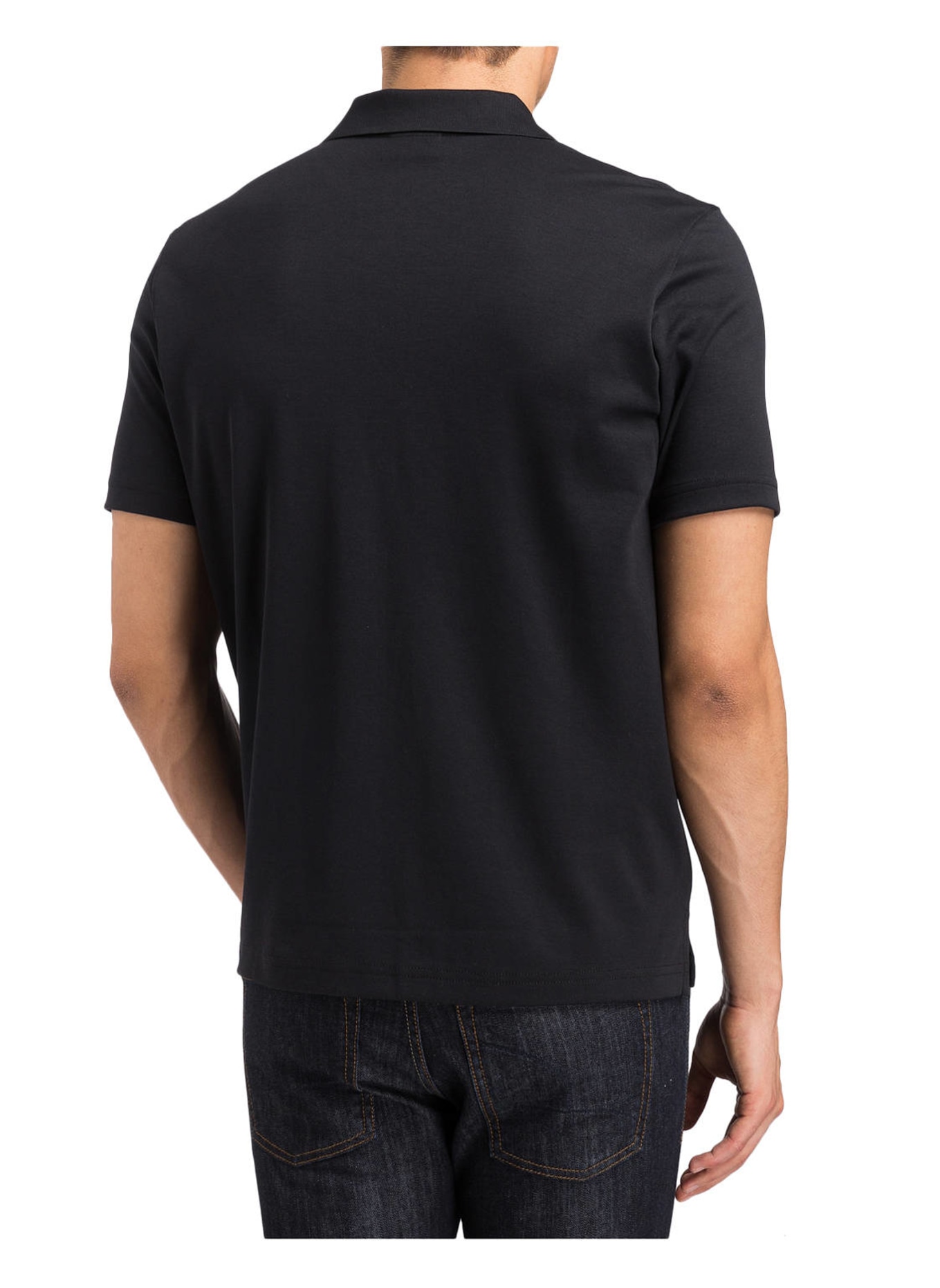 RAGMAN Polo shirt , Color: BLACK (Image 3)