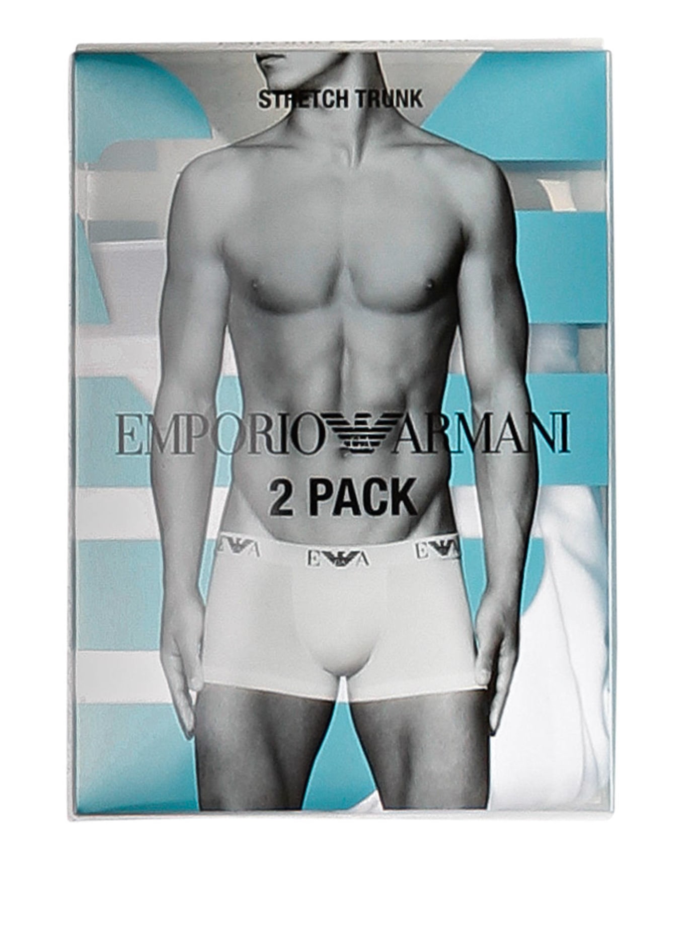 EMPORIO ARMANI 2-pack boxer shorts, Color: WHITE (Image 3)