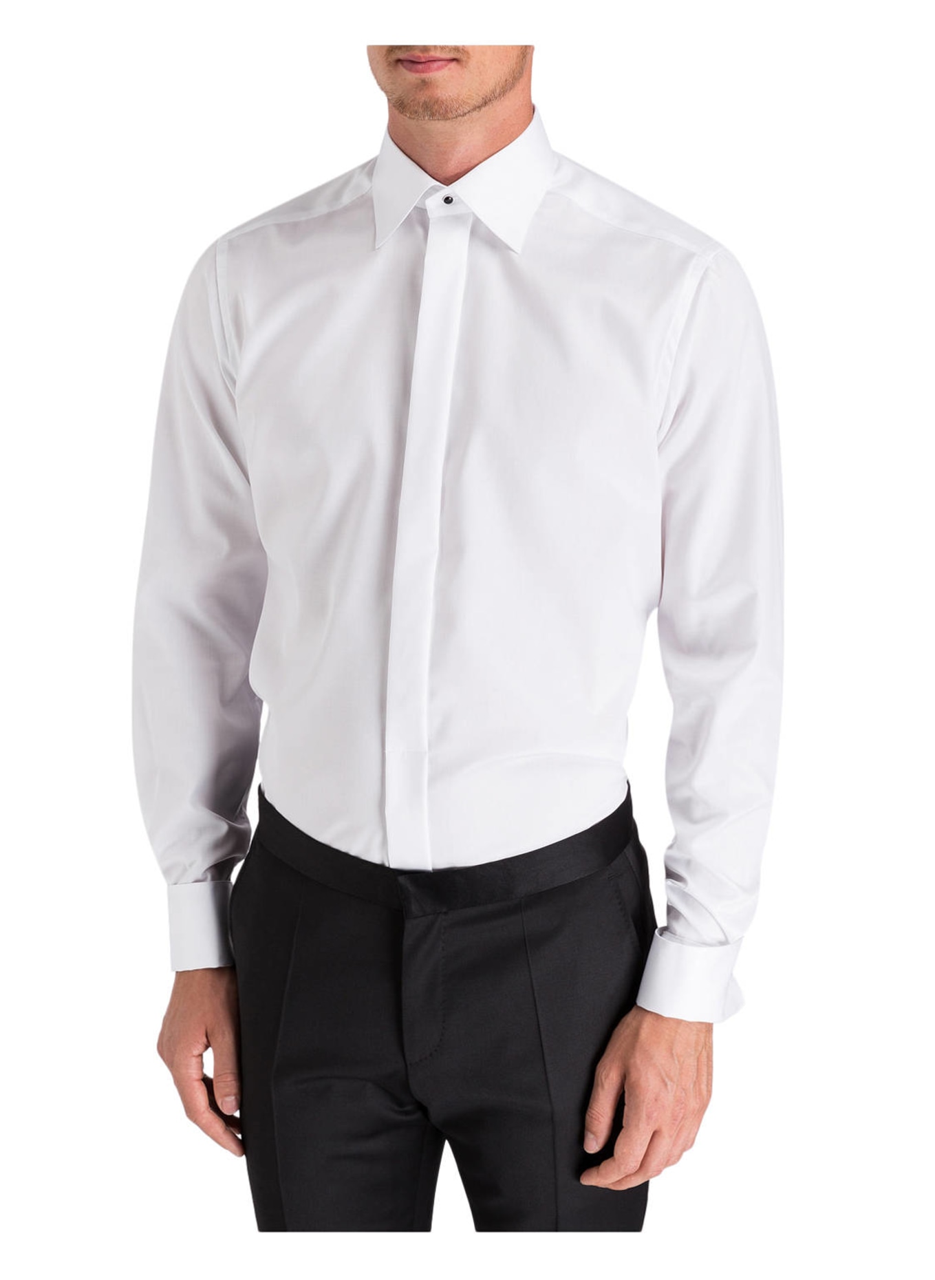 ETON Shirt contemporary fit with French cuffs, Color: WHITE (Image 2)