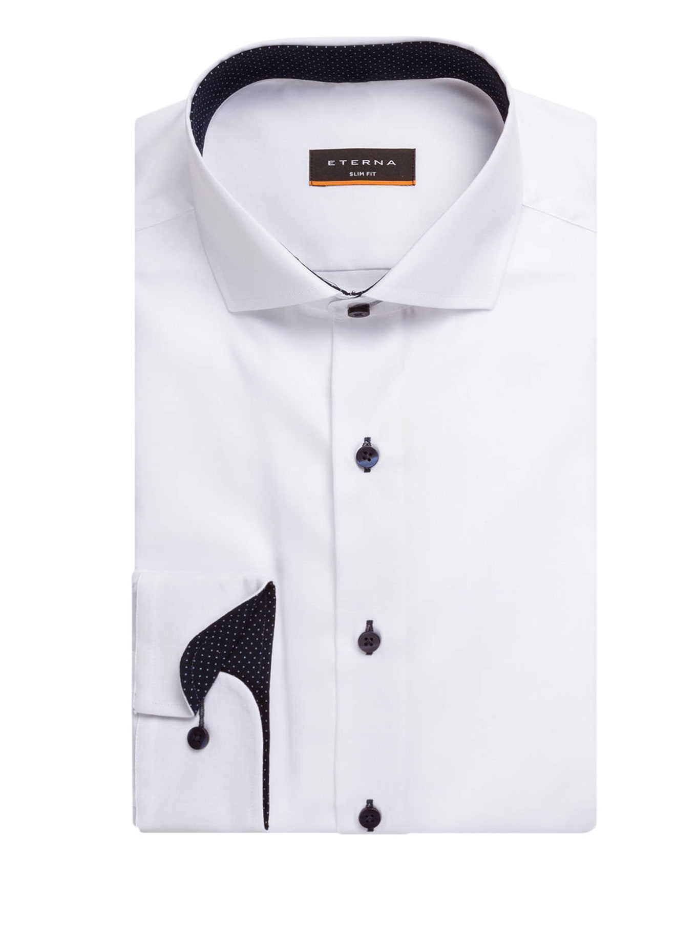 ETERNA Hemd Slim Fit: WEISS