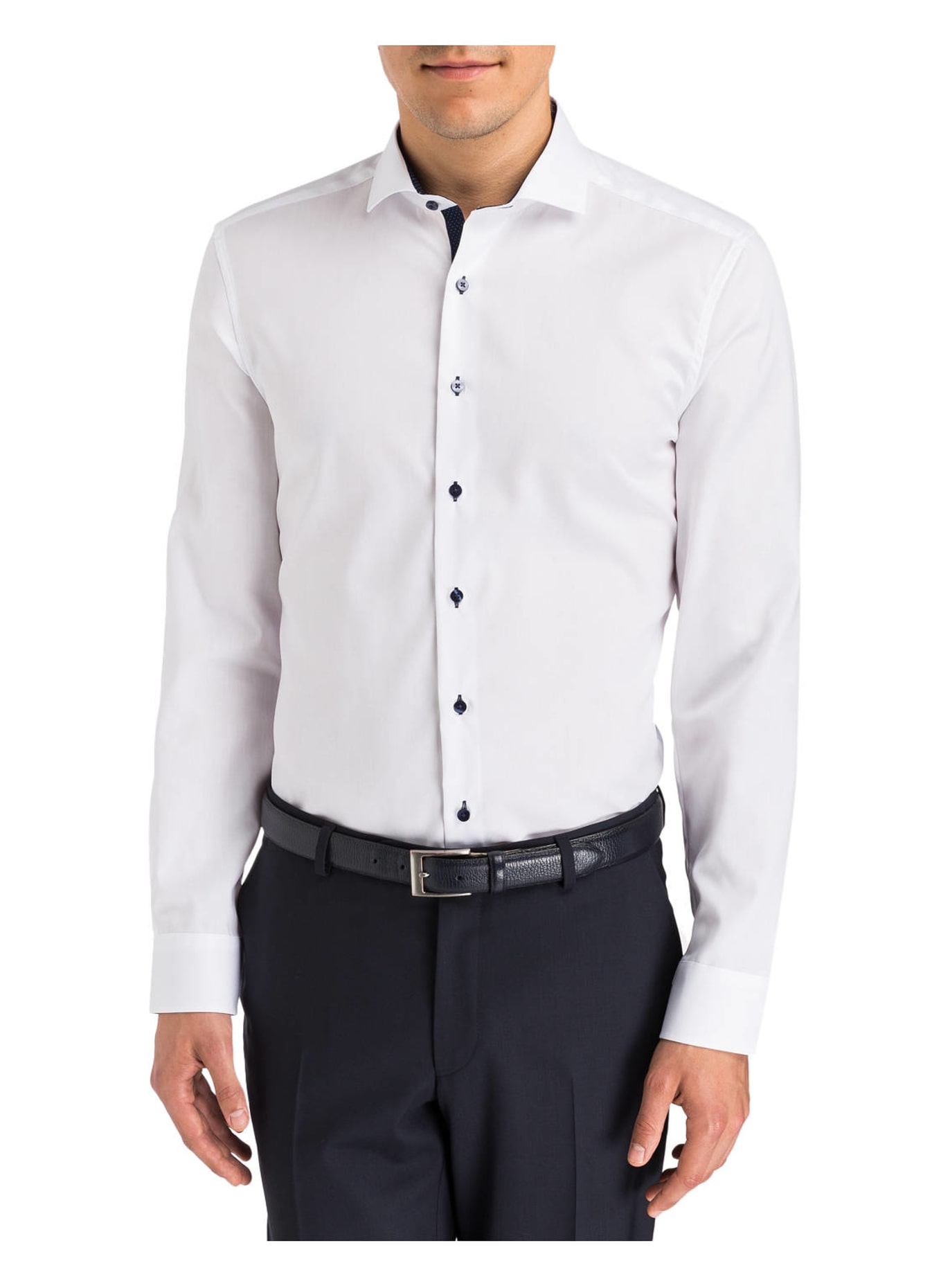 ETERNA Hemd Slim Fit: WEISS