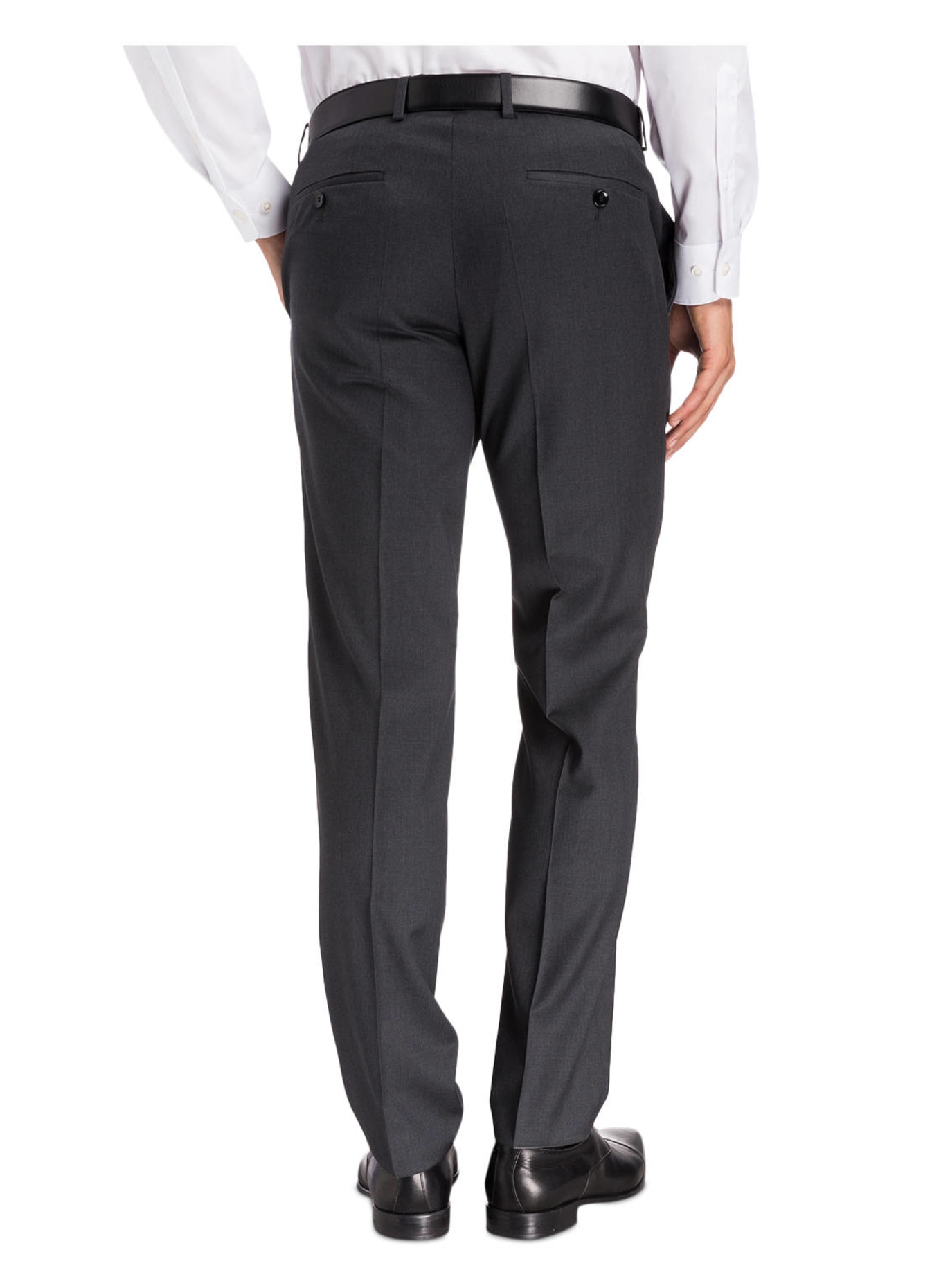 BOSS Suit trousers GIBSON slim fit, Color: 021 DARK GRAY (Image 3)