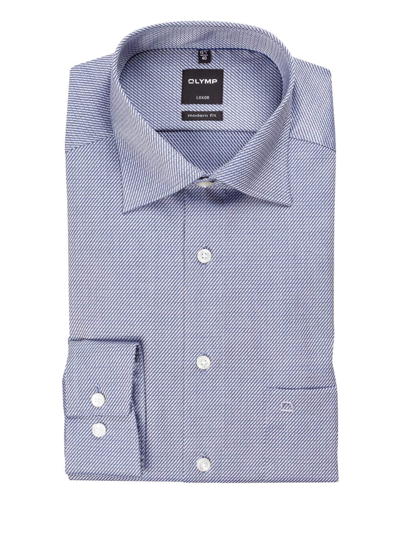 OLYMP Hemd Luxor modern fit: MARINE