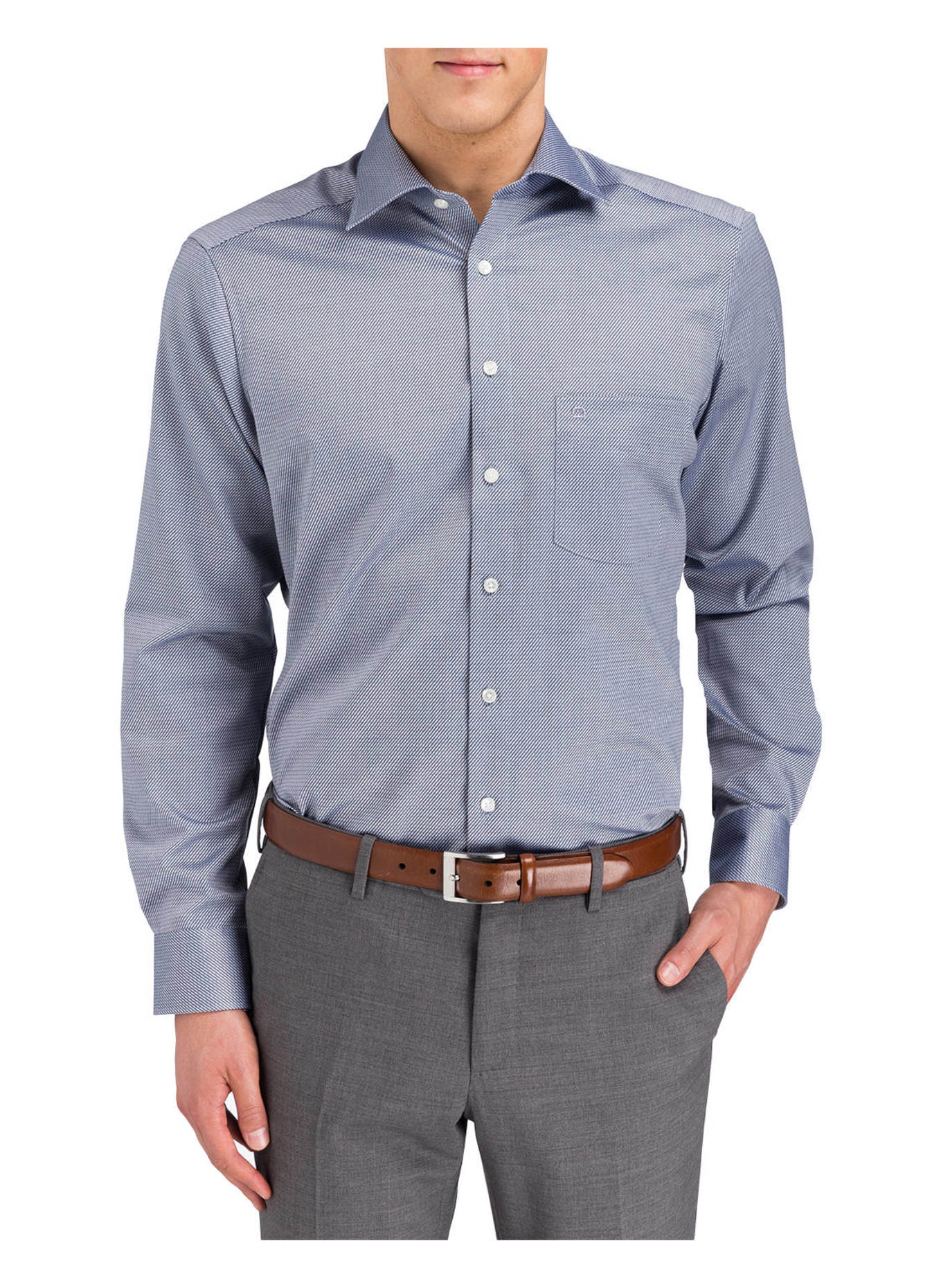 OLYMP Hemd Luxor modern fit: MARINE