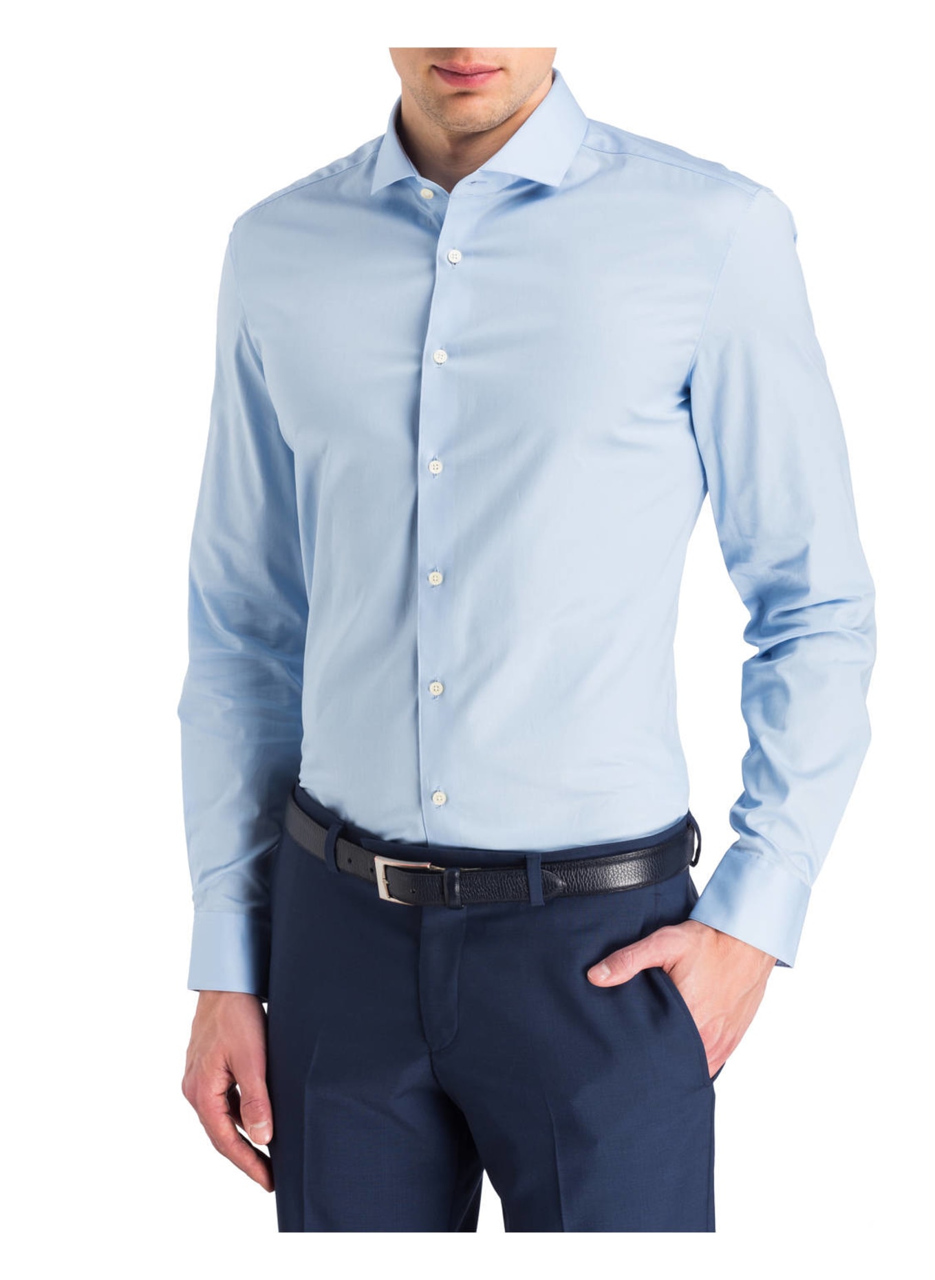 DRYKORN Shirt ELIAS slim fit, Color: BLUE (Image 2)
