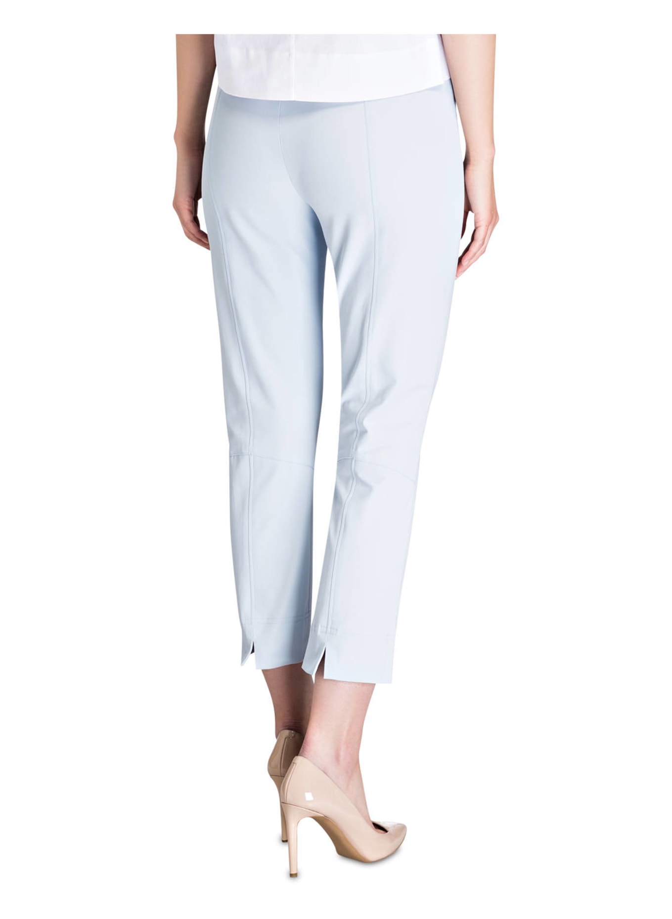 RAFFAELLO ROSSI Trousers PENNY 6/8: LIGHT BLUE