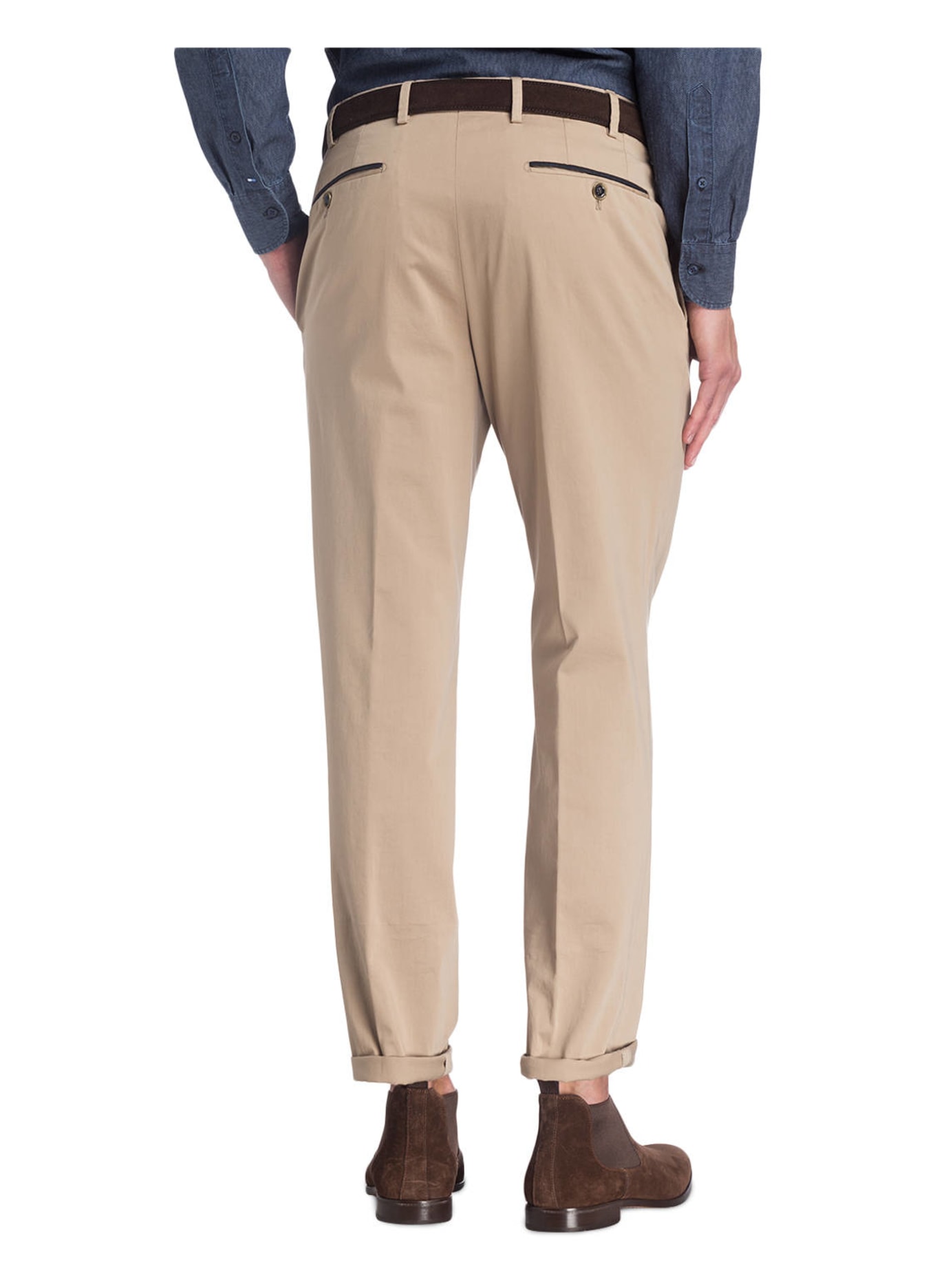 HILTL Chinos PEAKER S contemporary fit, Color: BEIGE (Image 3)