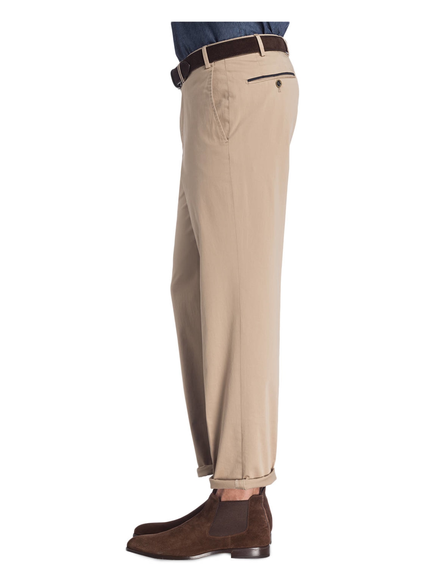 HILTL Chinos PEAKER S contemporary fit, Color: BEIGE (Image 4)