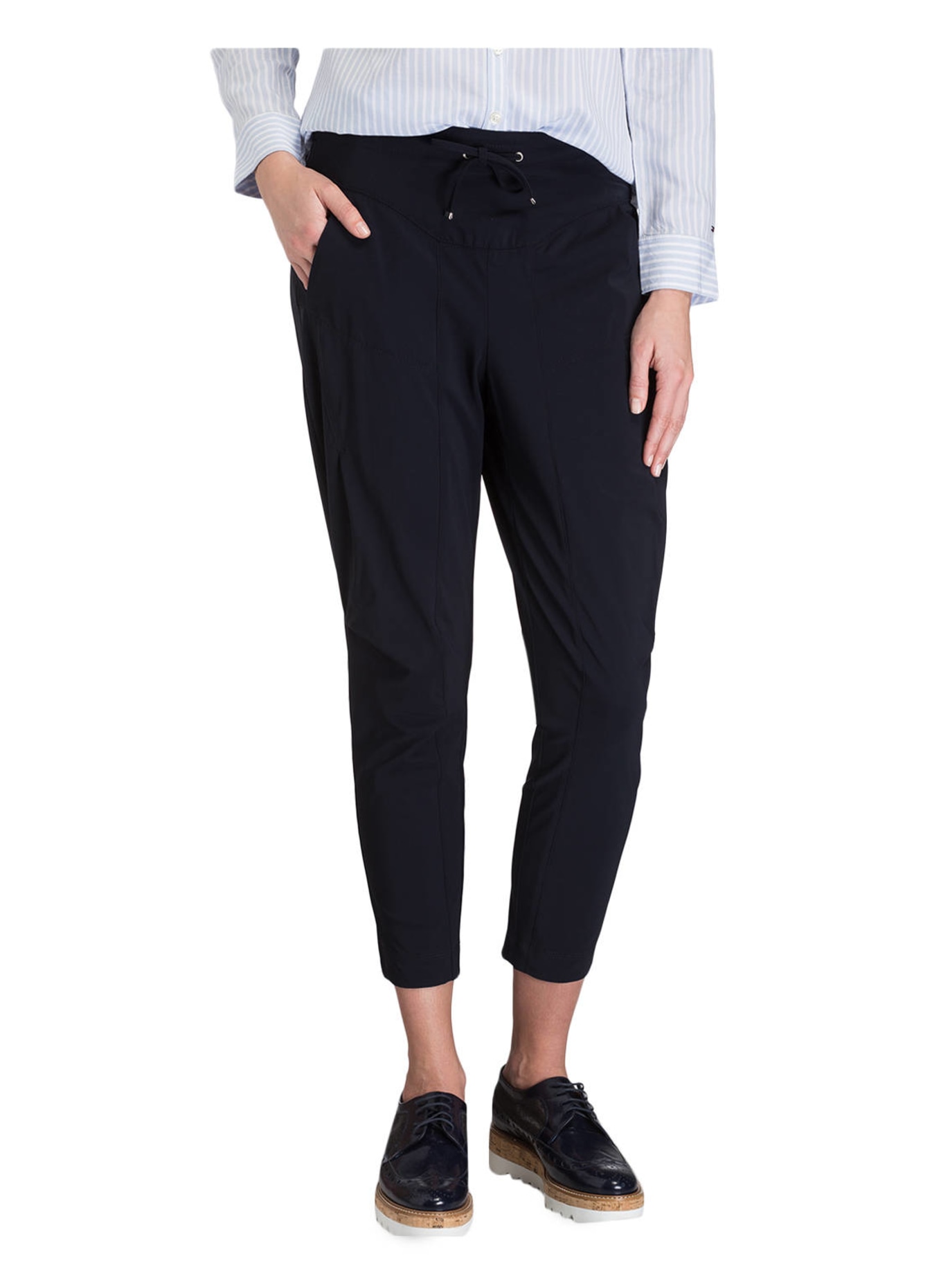 RAFFAELLO ROSSI 7/8-Hose GIRA: NAVY