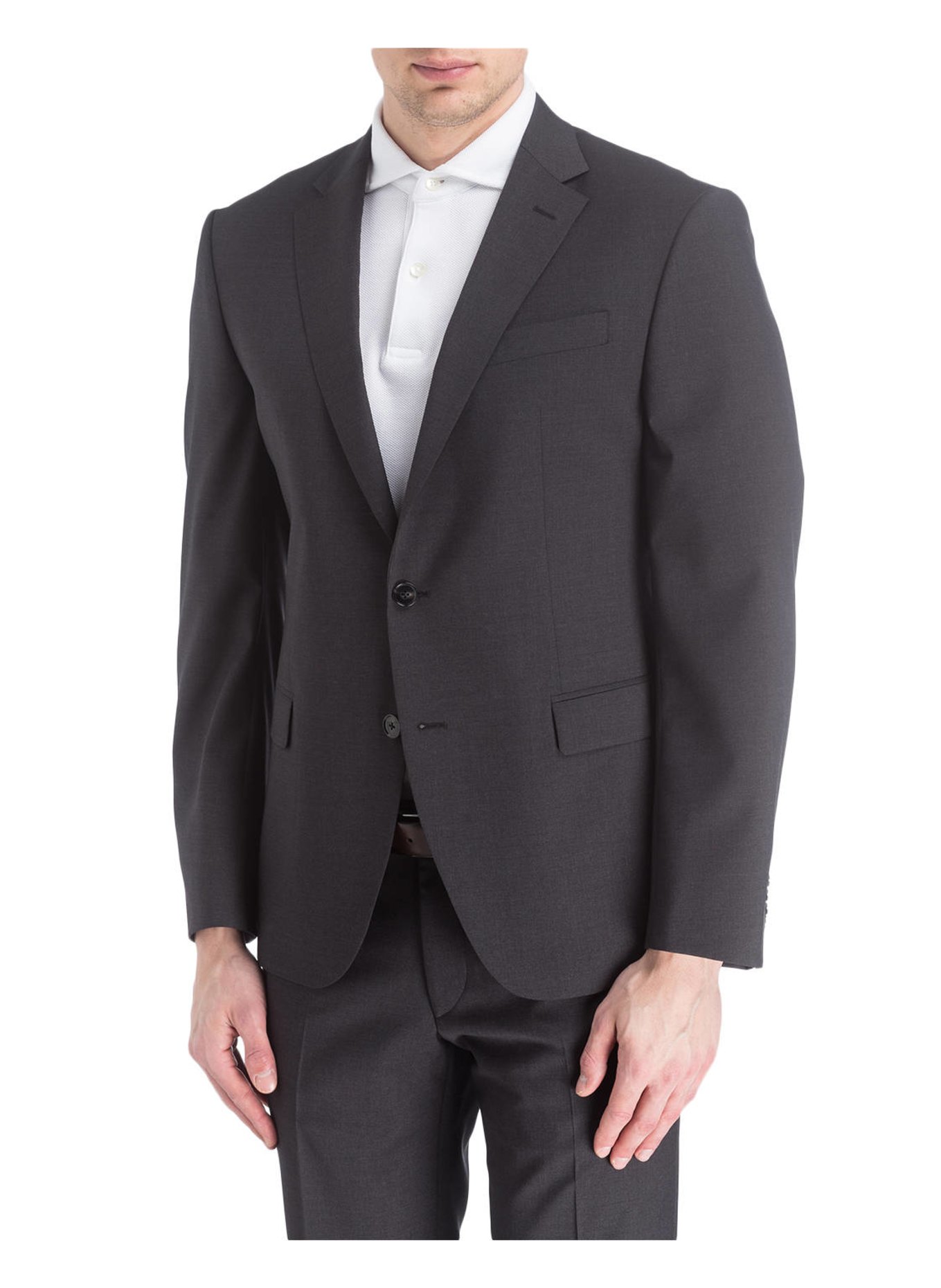 RENÉ LEZARD Kombi-Sakko ESTRATO Slim Fit: ANTHRAZIT