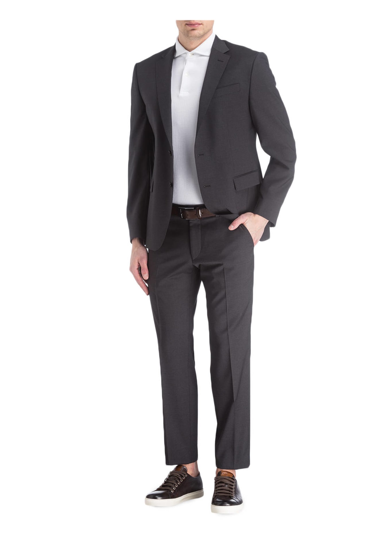 RENÉ LEZARD Kombi-Sakko ESTRATO Slim Fit: ANTHRAZIT