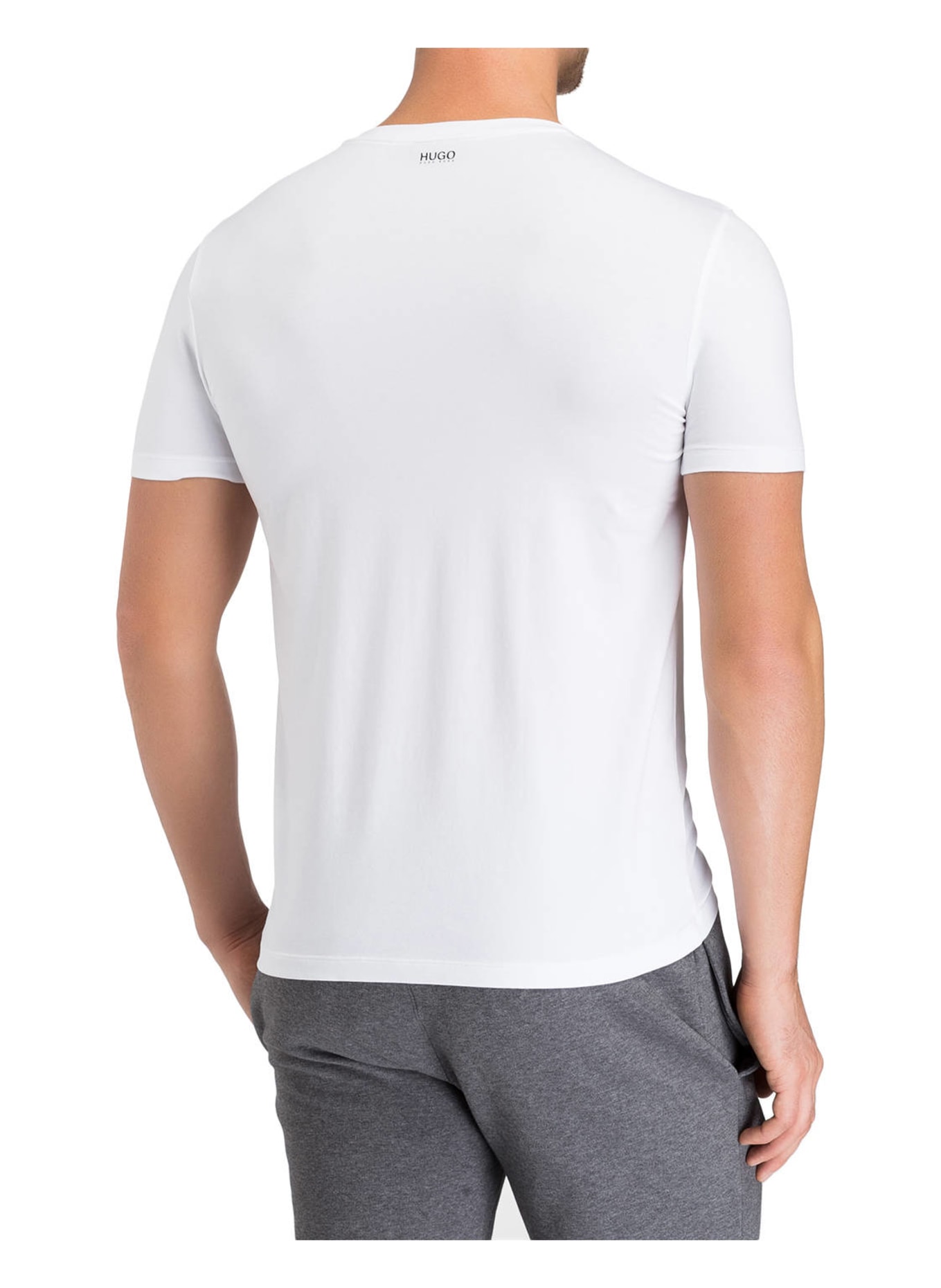 HUGO 2-pack T-shirts, Color: WHITE (Image 3)