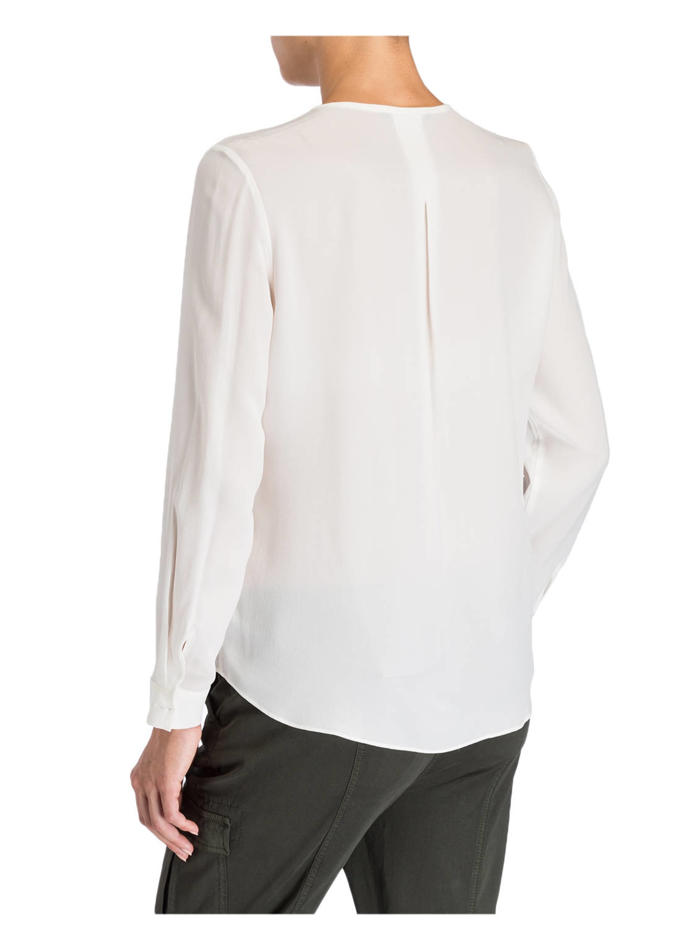 LUISA CERANO Silk blouse, Color: ECRU (Image 3)