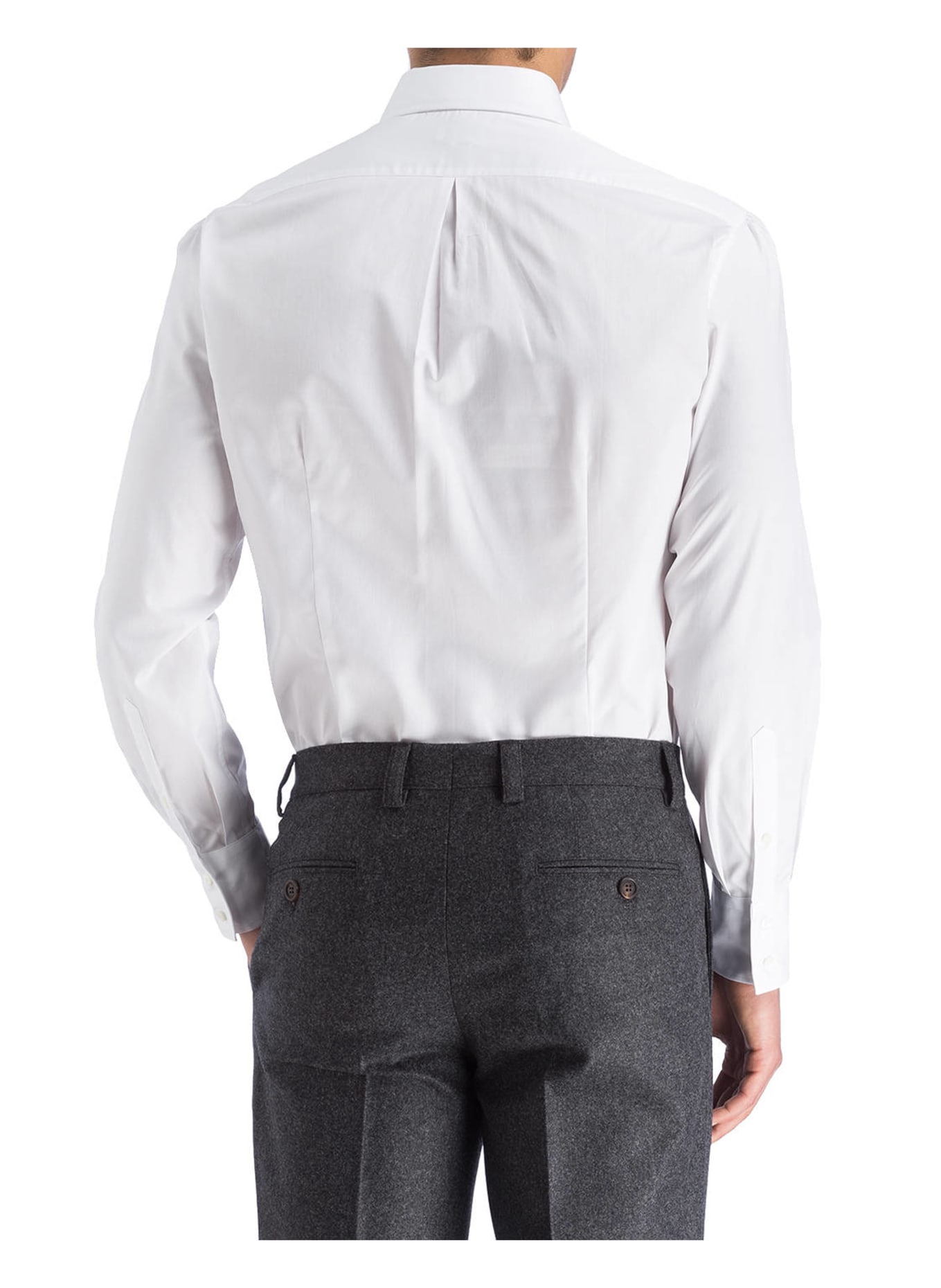 BRUNELLO CUCINELLI Shirt slim fit, Color: WHITE (Image 3)