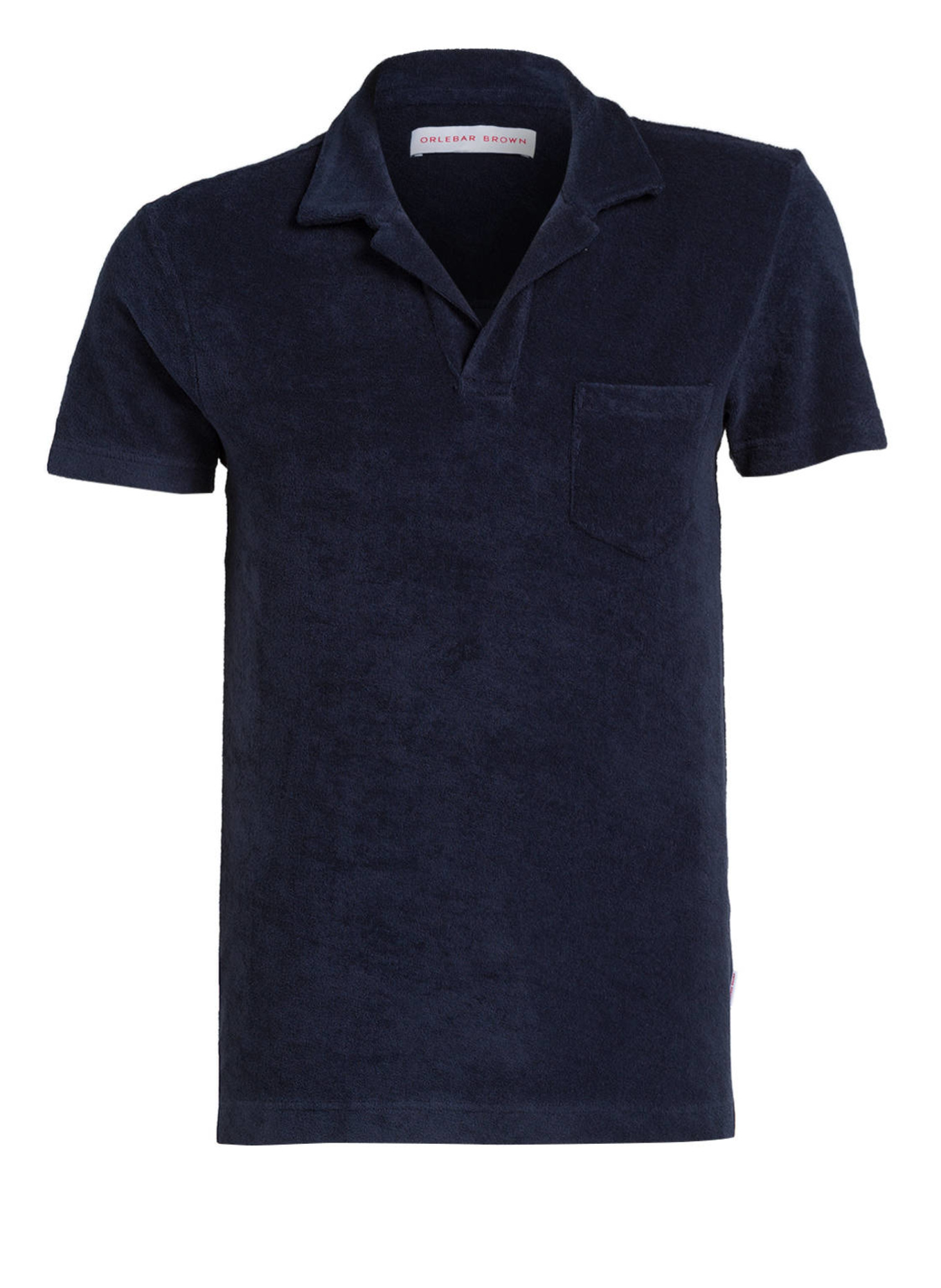 ORLEBAR BROWN Koszulka polo z frotte TERRY: NAVY