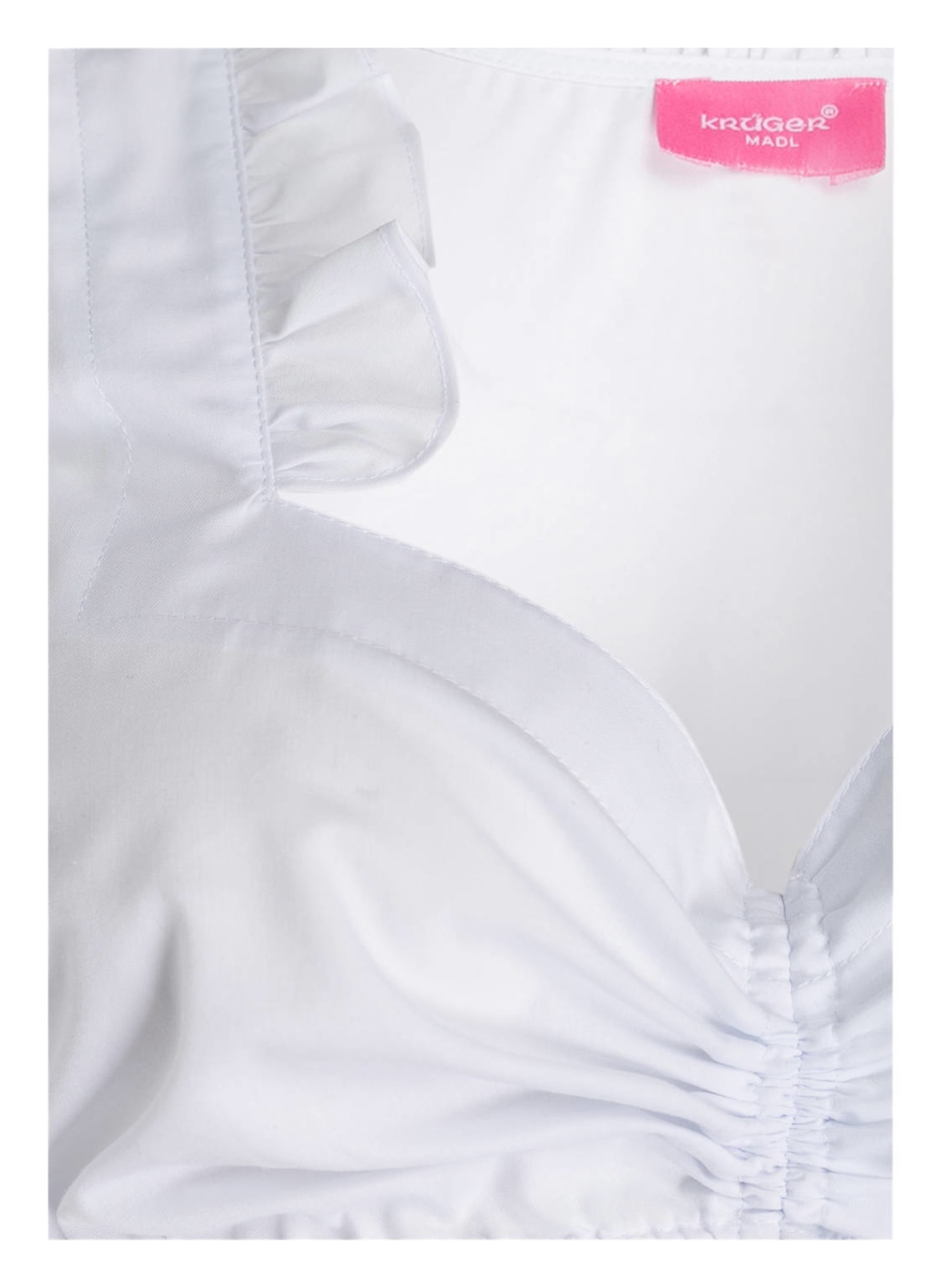 KRÜGER Dirndl blouse CLASSICO, Color: WHITE (Image 3)