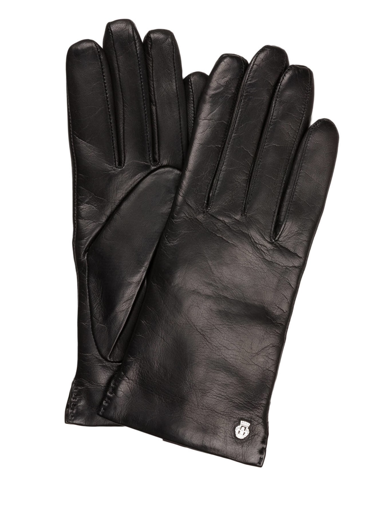 ROECKL Leather gloves EDELKLASSIKER, Color: BLACK (Image 1)