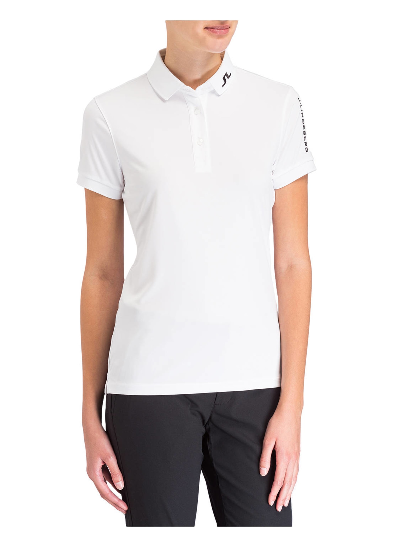 J.LINDEBERG Performance polo shirt , Color: WHITE (Image 2)
