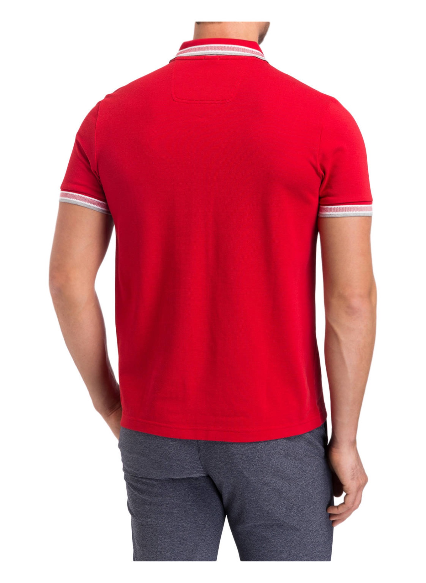 BOSS Piqué-Poloshirt PADDY Regular Fit, Farbe: ROT (Bild 3)